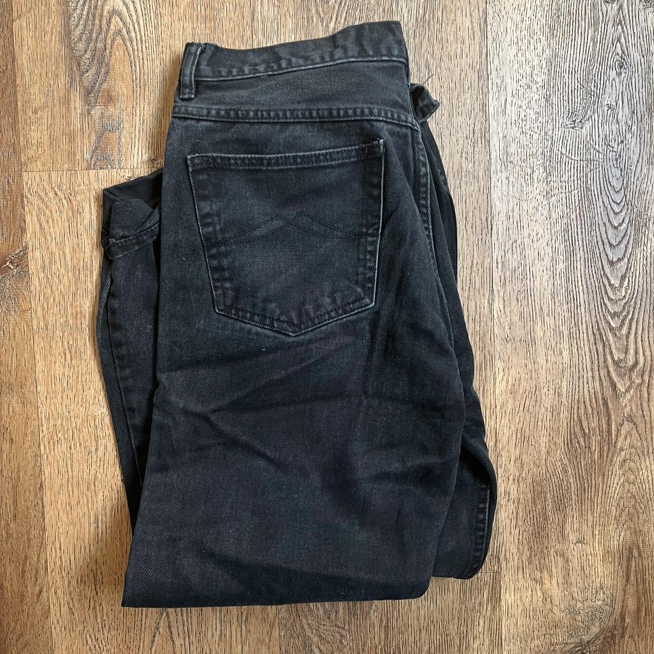 Roglins black premium jeans, Size 36 by 30, #vintage...