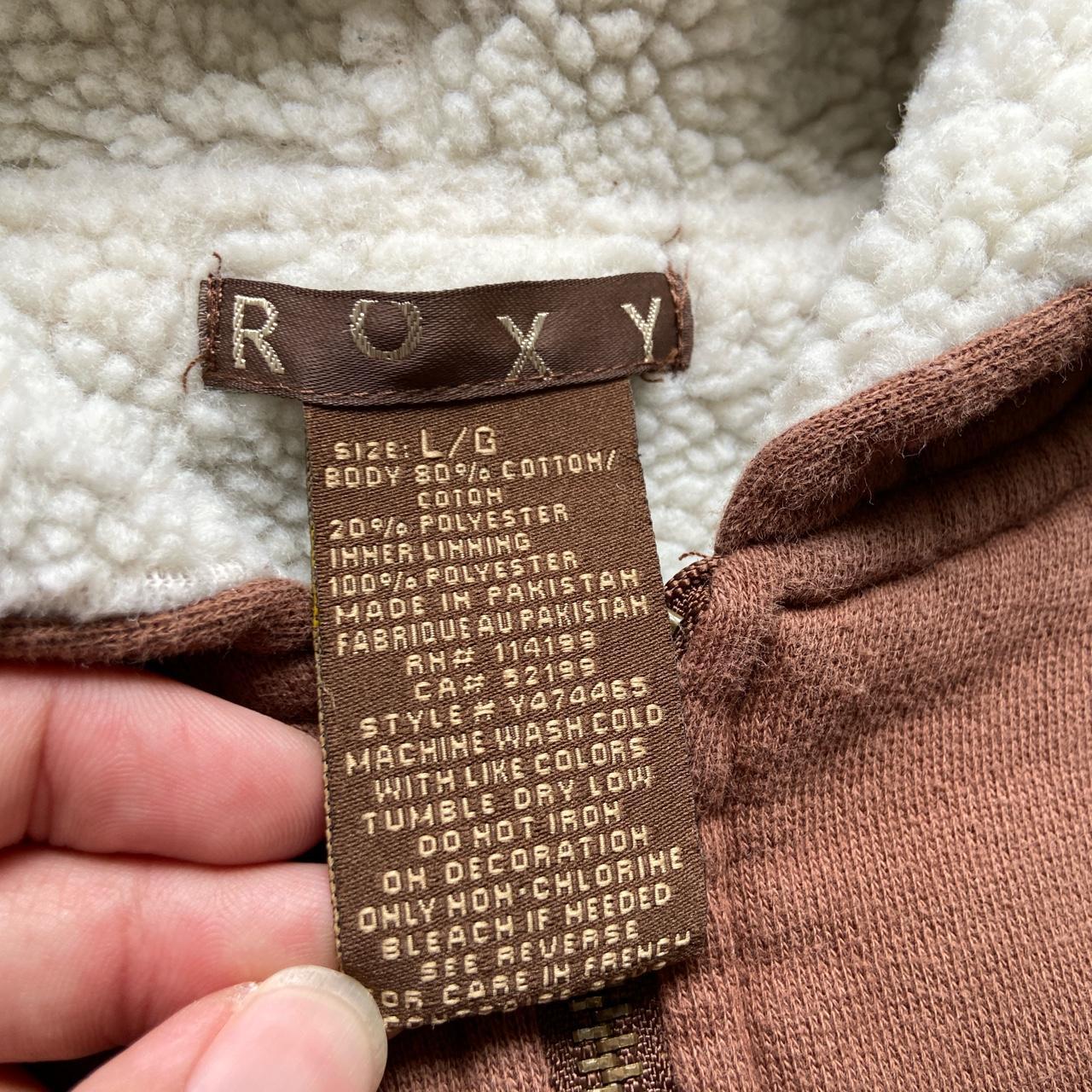 Roxy Women's Brown Hoodie | Depop