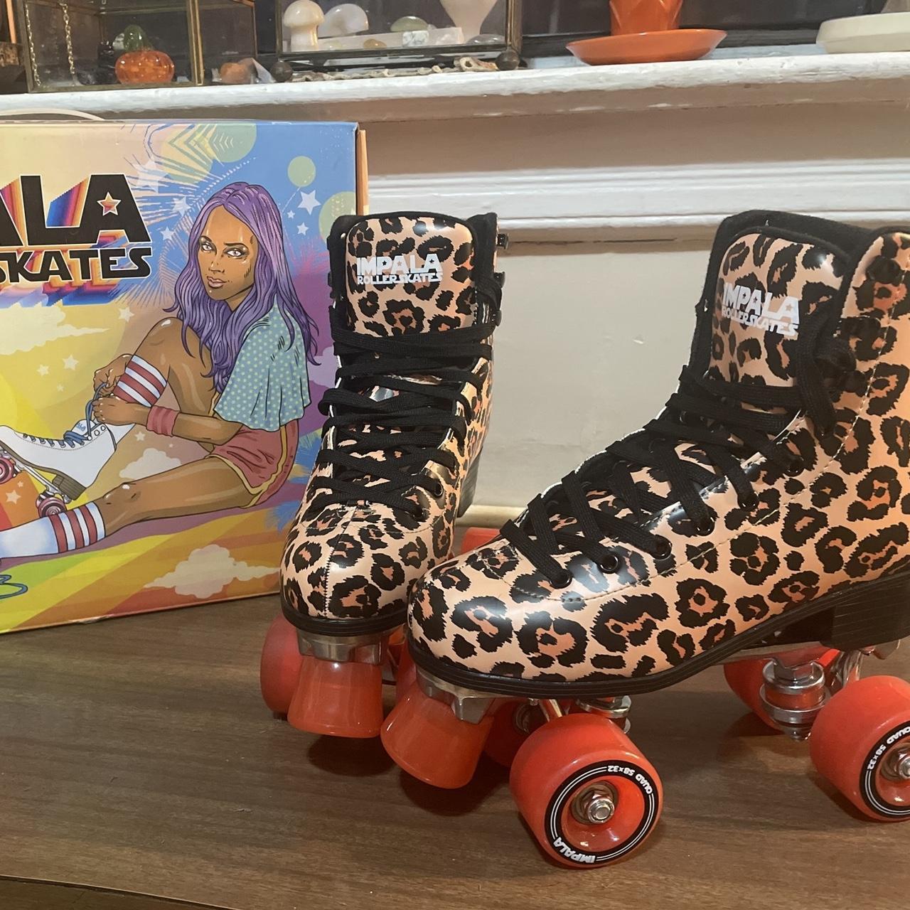 New in store box Impala Roller Skates - Leopar