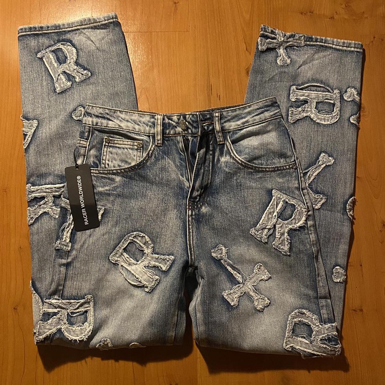 RACER WORLDWIDE JEANS super dope pants never got... - Depop