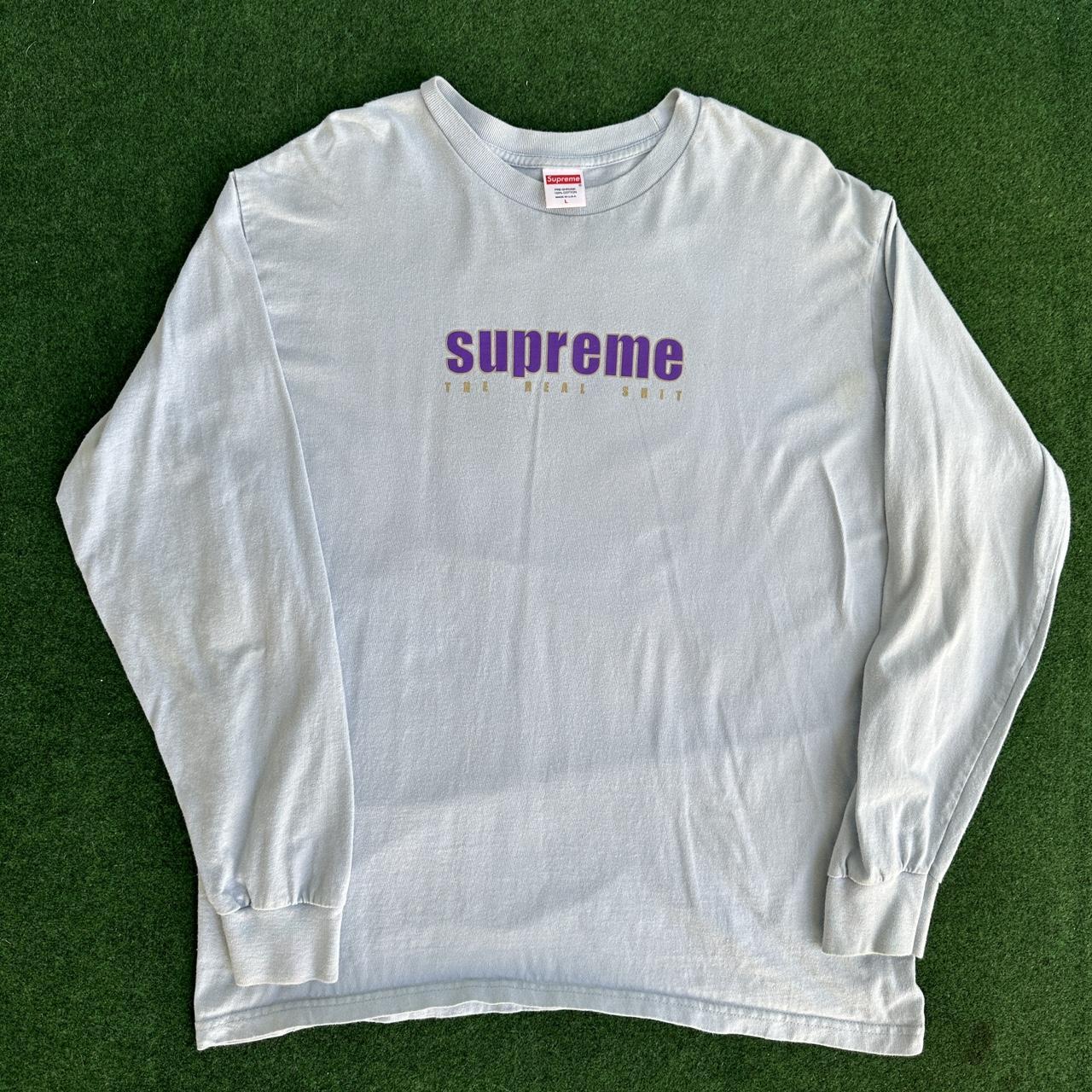 Supreme, Shirts, The Real Shit Ls Tee