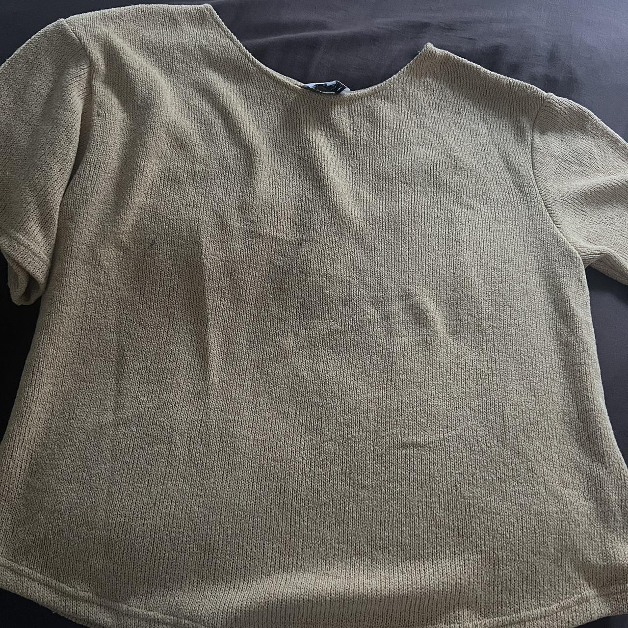 Sabo knit shirt - barely worn - Depop