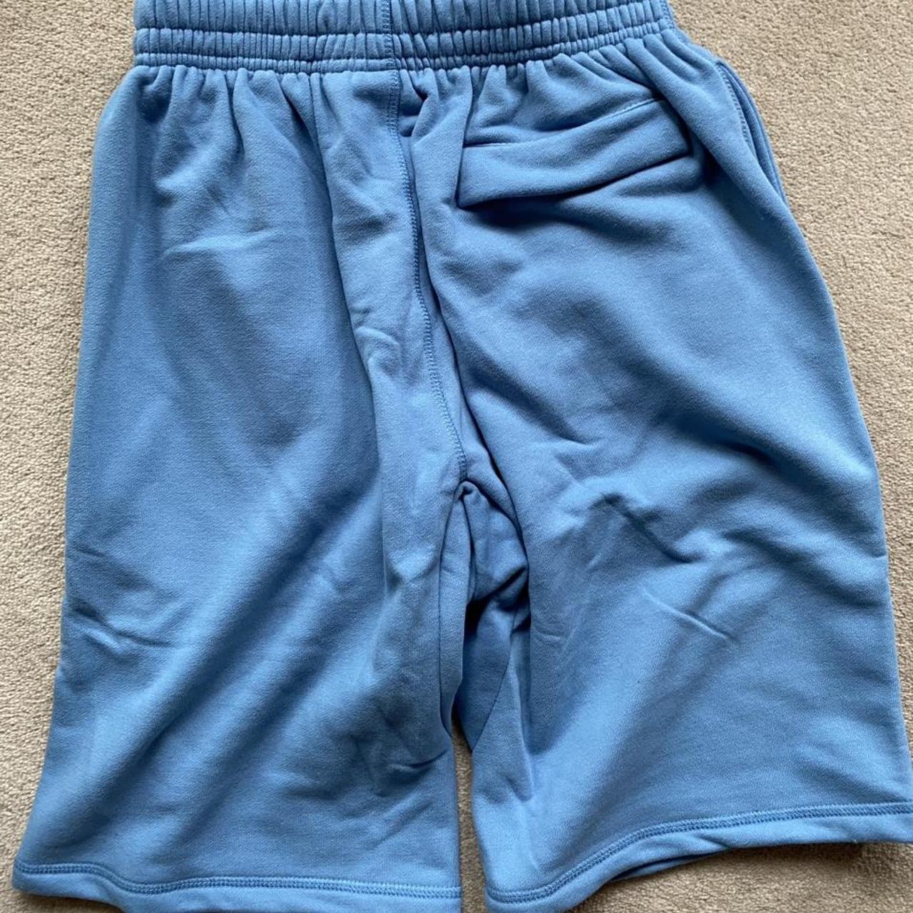Corteiz baby blue shorts 📏 SMALL BRAND NEW with... - Depop