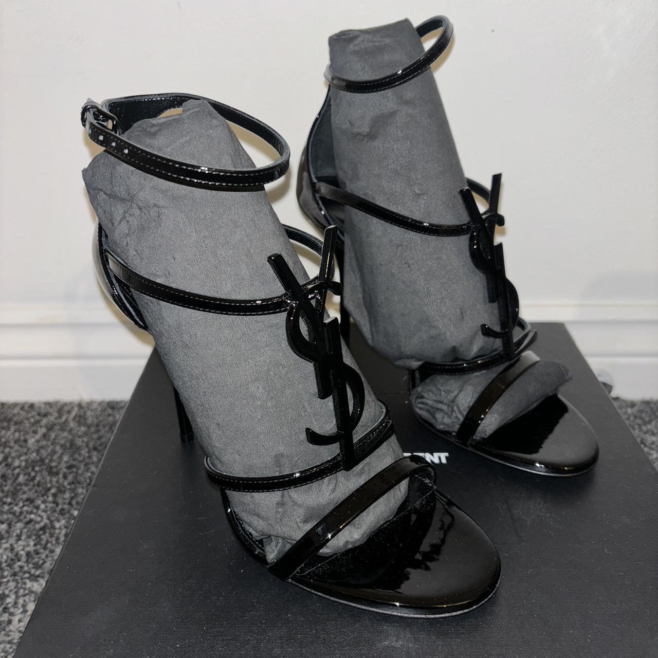 Saint Laurent ysl cassandra heeled sandals brand new. Depop