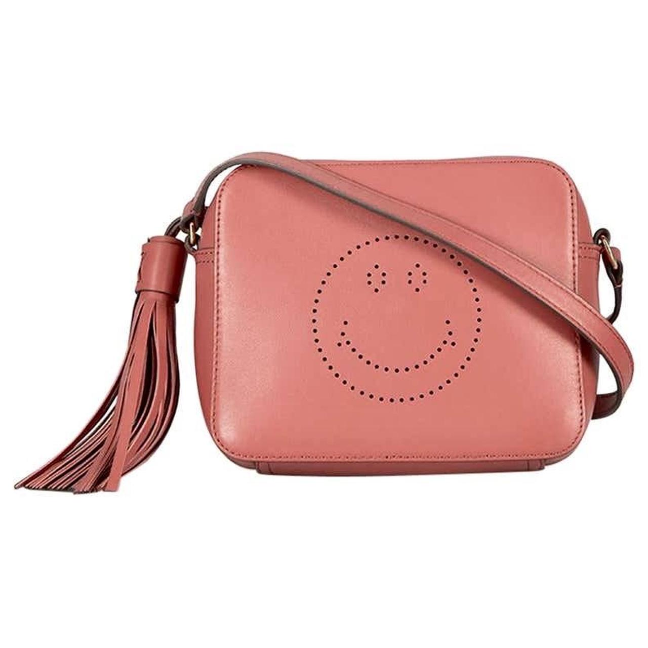 Anya Hindmarch Leather Smiley Crossybody Bag Depop