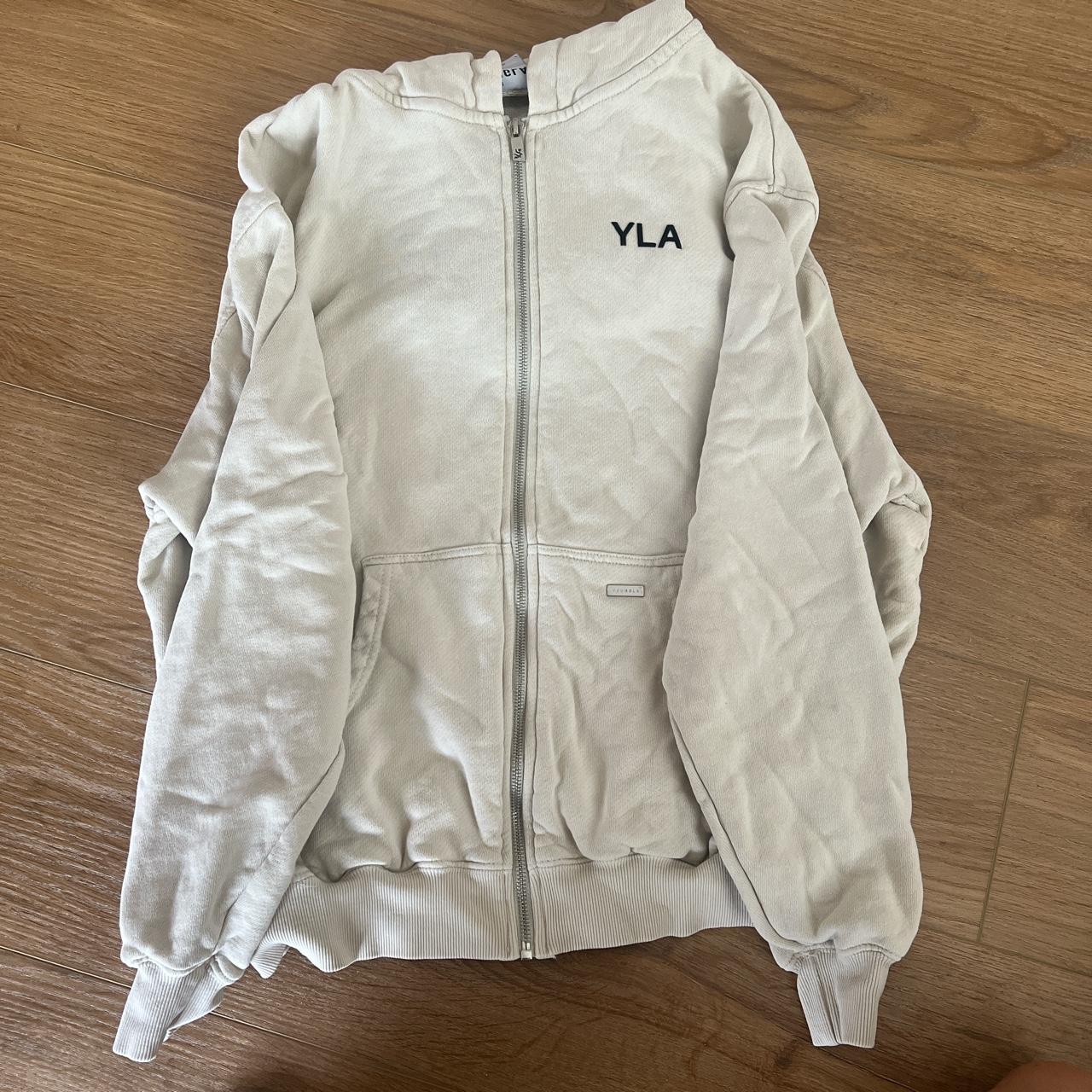 YOUNGLA Monarch zip-up and selling crewneck (M)