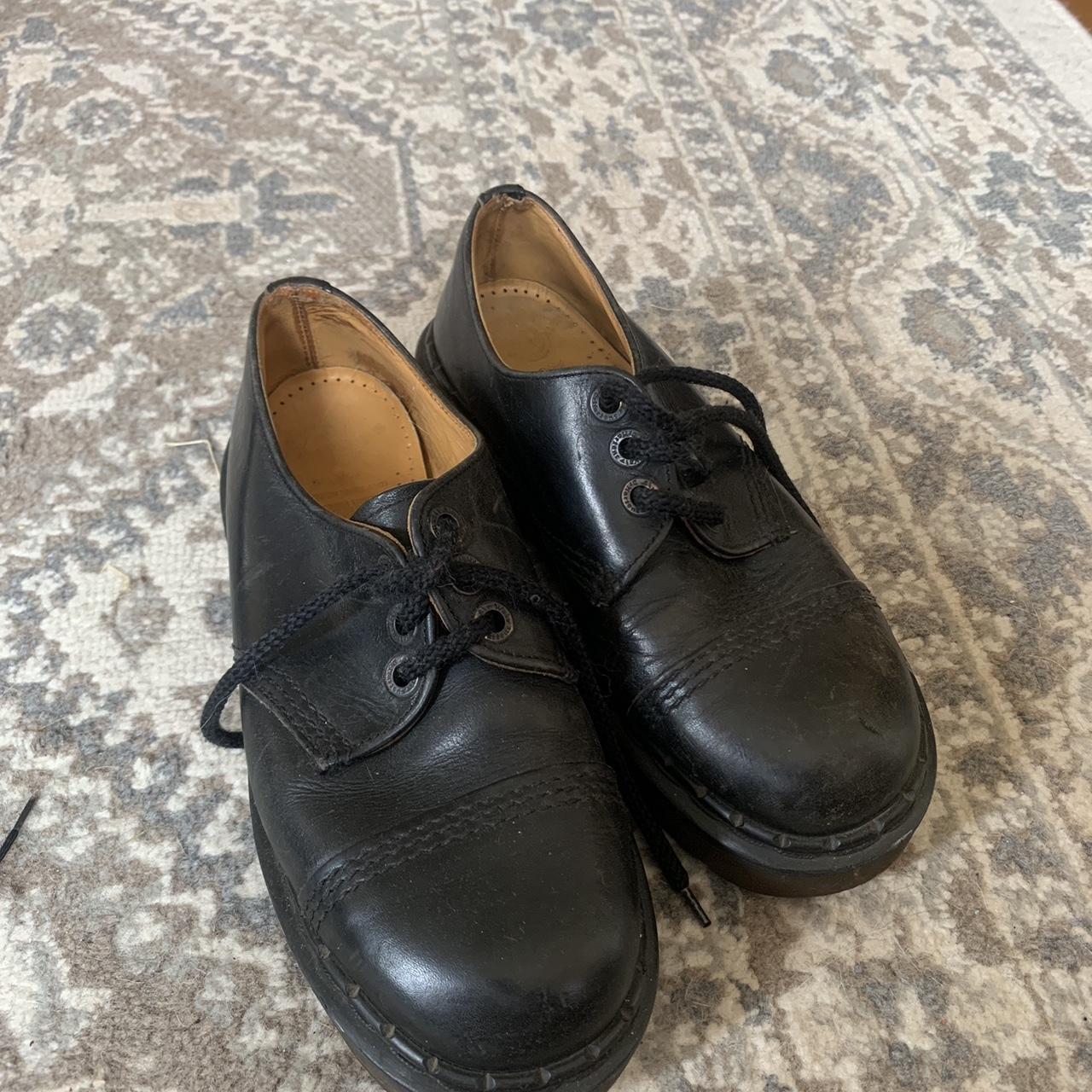 Vintage platform dr martens. they say size 5 but... - Depop