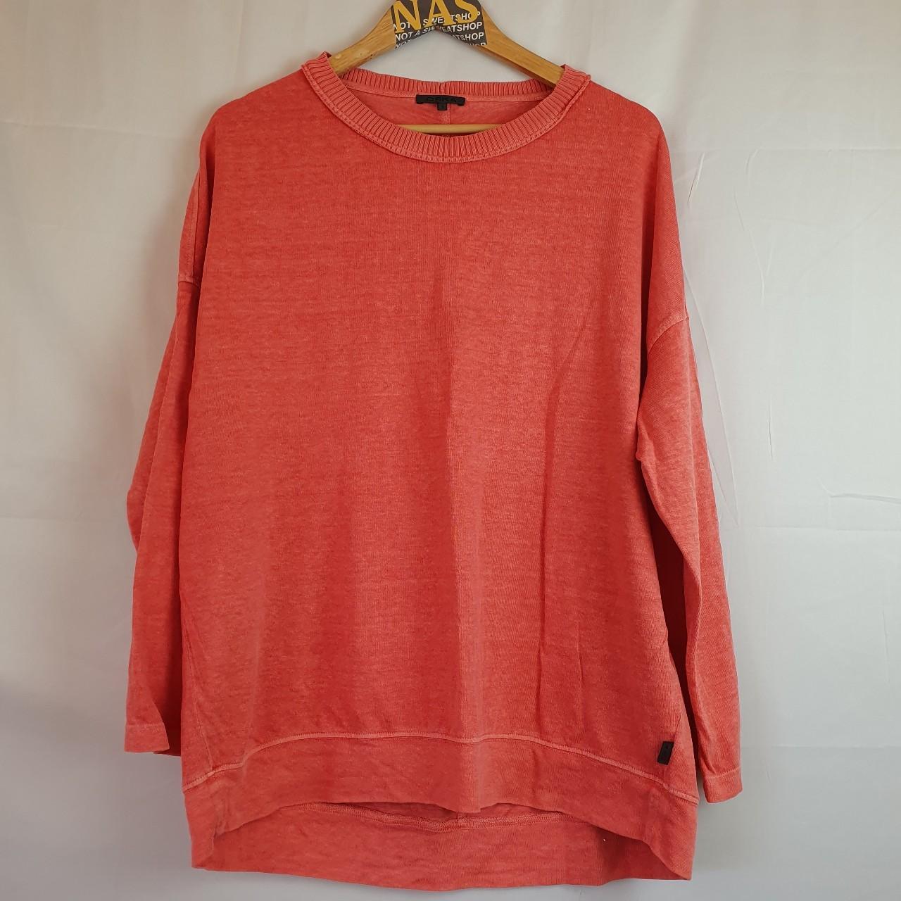 pink oska salmon over-sized jumper size 1... - Depop