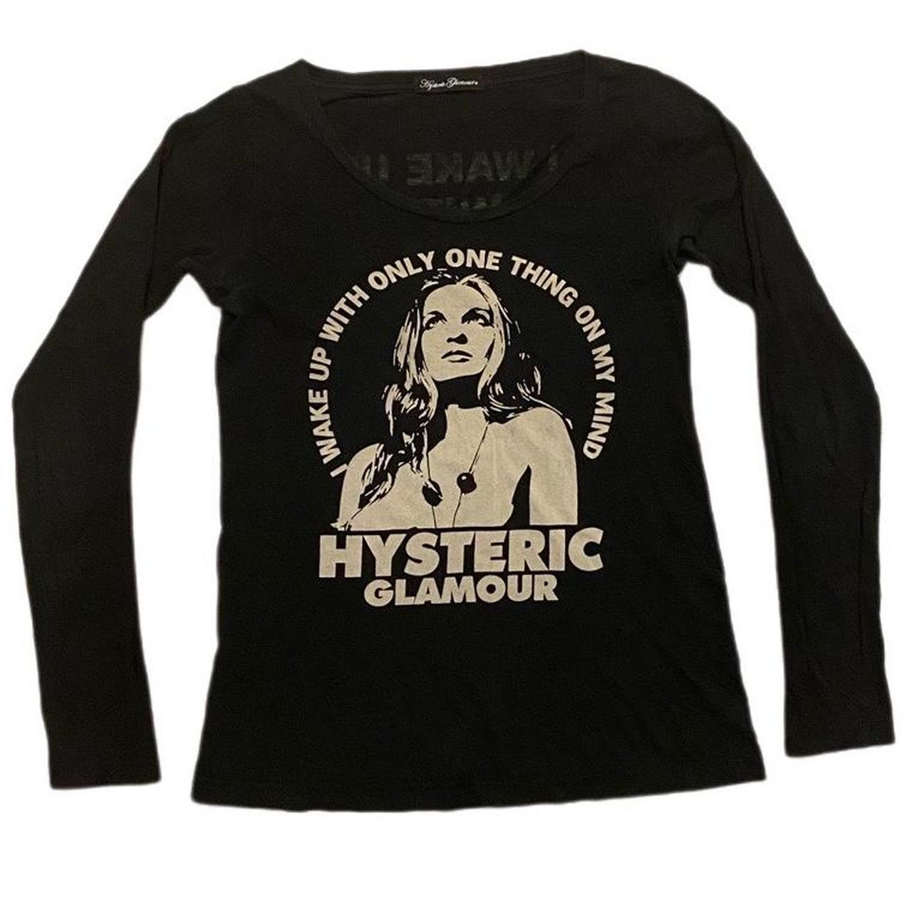 hysteric-glamour-shirt-i-wake-up-with-only-one-depop