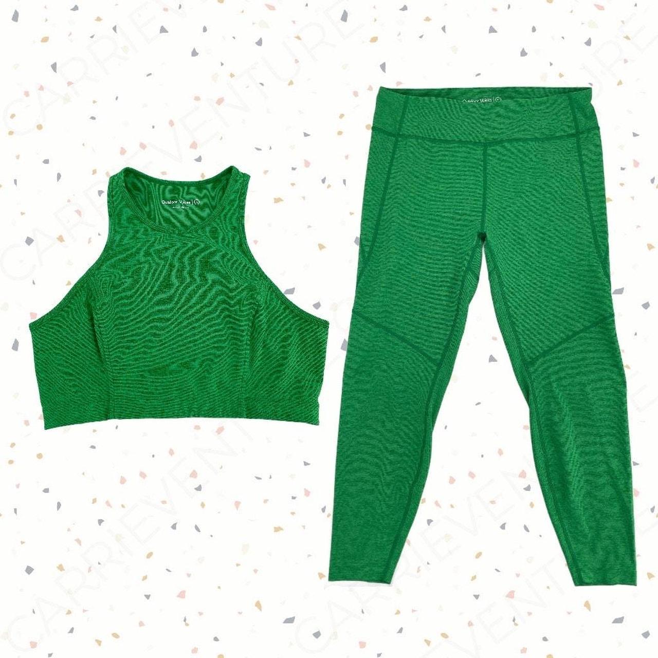 Outdoor voices green leggings sales