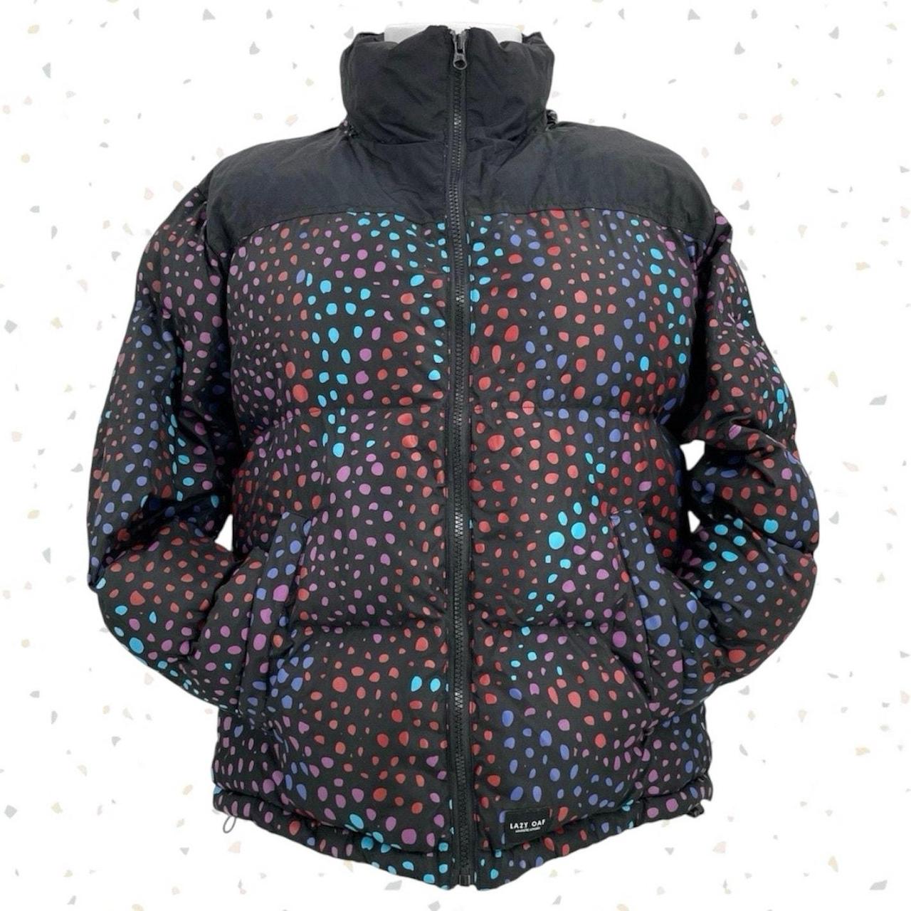 Lazy Oaf Men's Puffer - Black/Multi - S – Lazy Oa… - image 2