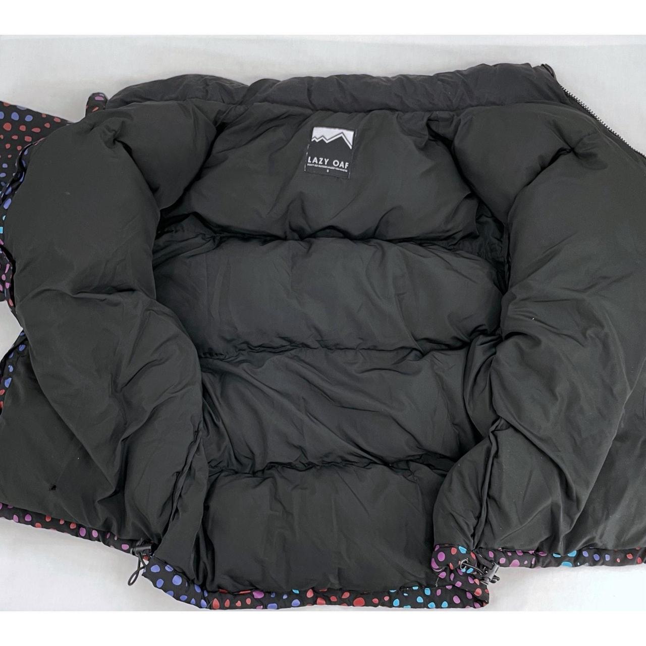 Lazy Oaf Men's Puffer - Black/Multi - S – Lazy Oa… - image 4