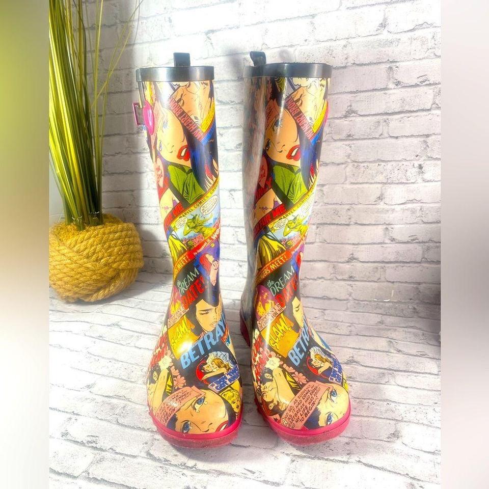 marvel avengers rain boots