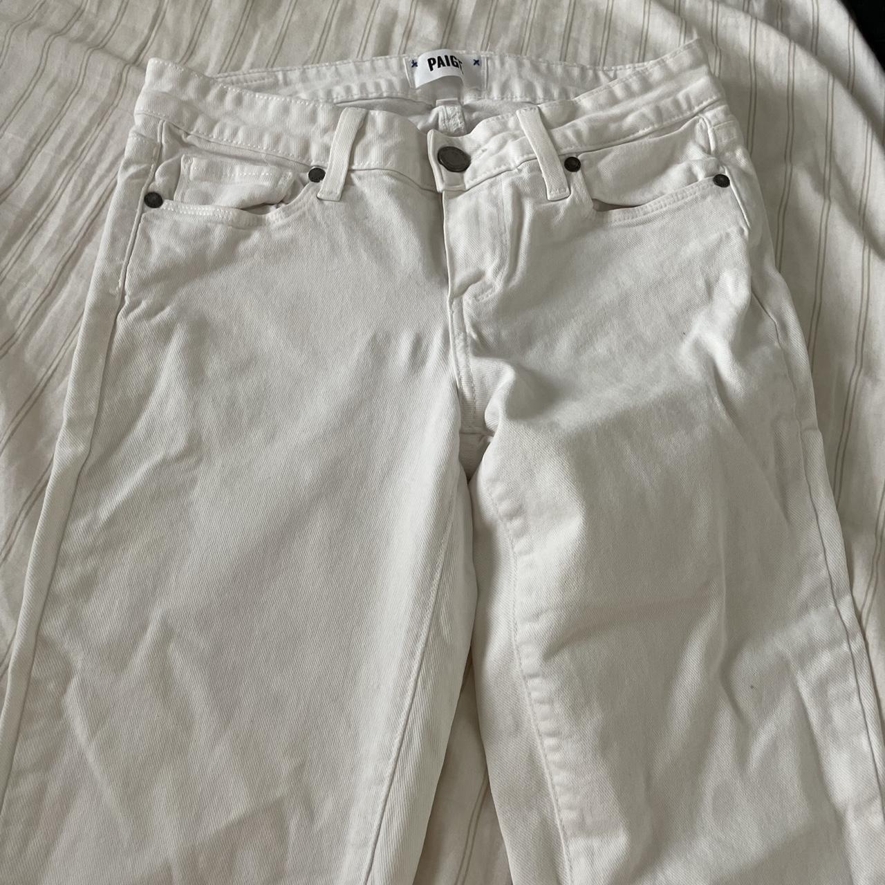 Paige Kylie Crop 2024 White Jeans