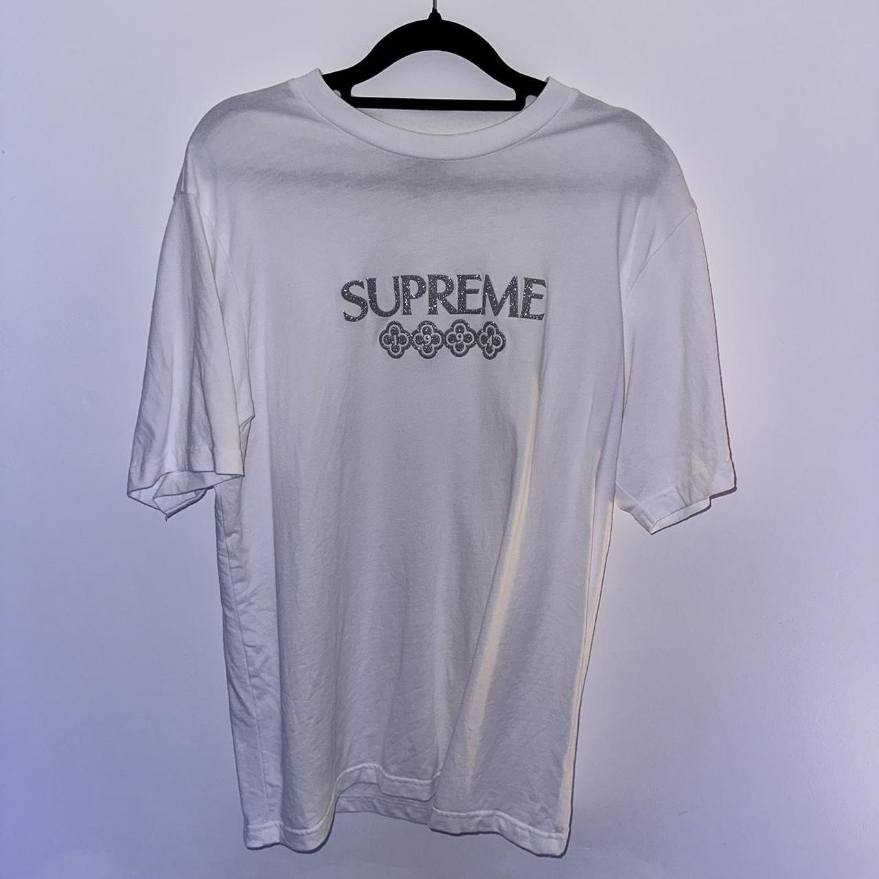 Supreme clearance glitter shirt