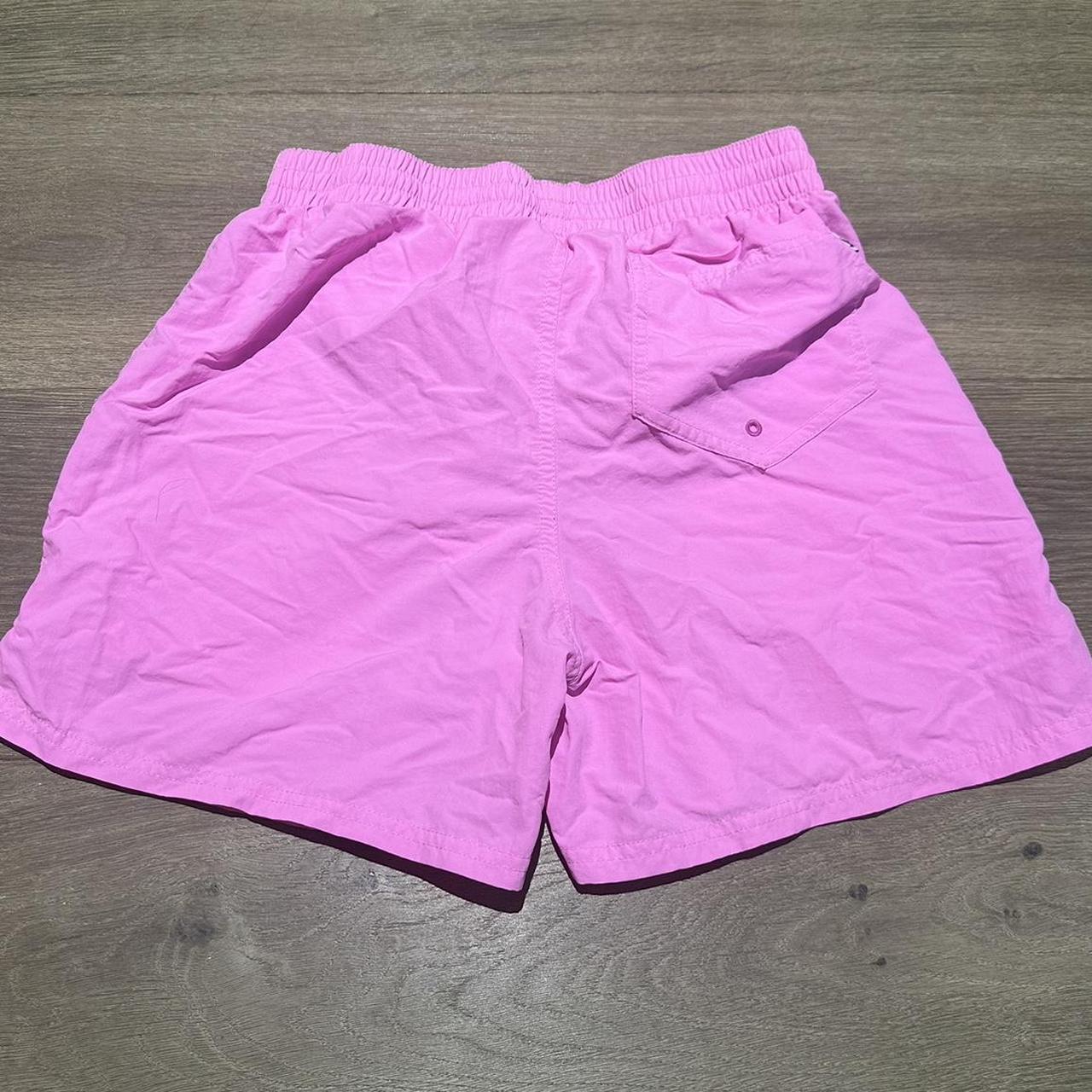 Neon Pink Nike Shorts, worn a few times, in good... - Depop