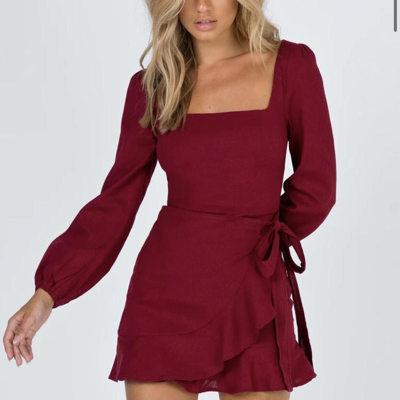 Princess Polly Women's Brown Dress Depop