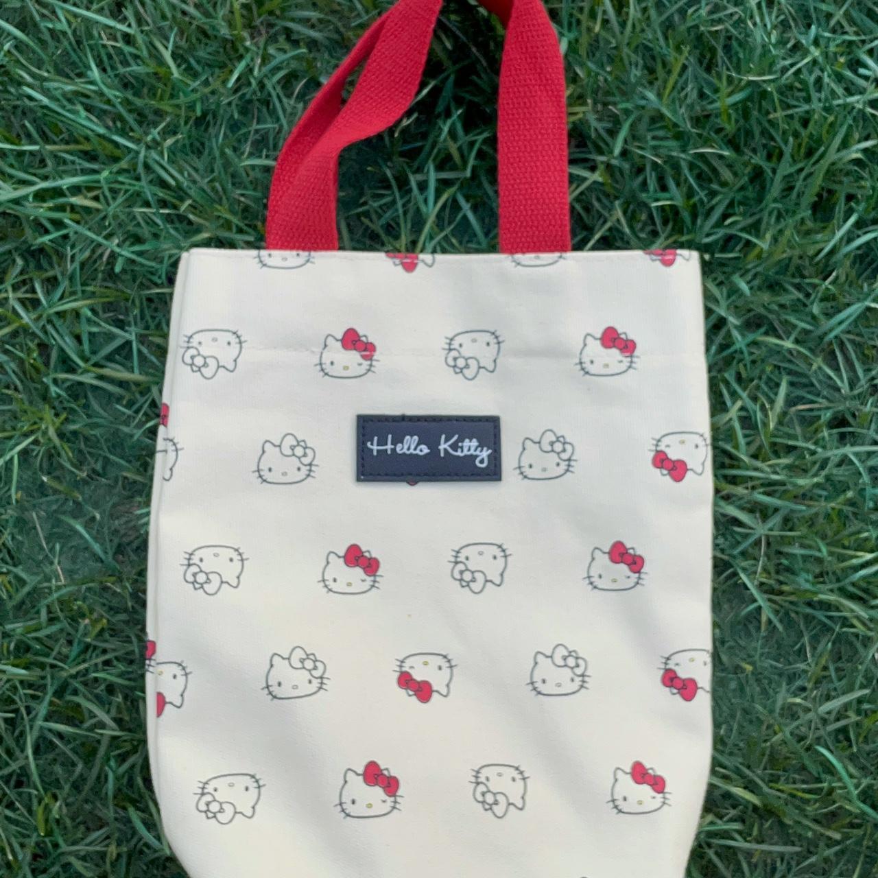 Sanrio Hello Kitty Canvas Bag Measures approximately - Depop