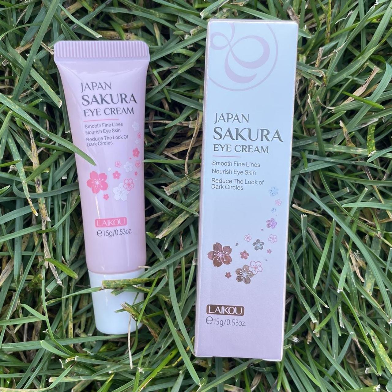 Japanese Sakura eye cream smooth fine lines, nourish... Depop