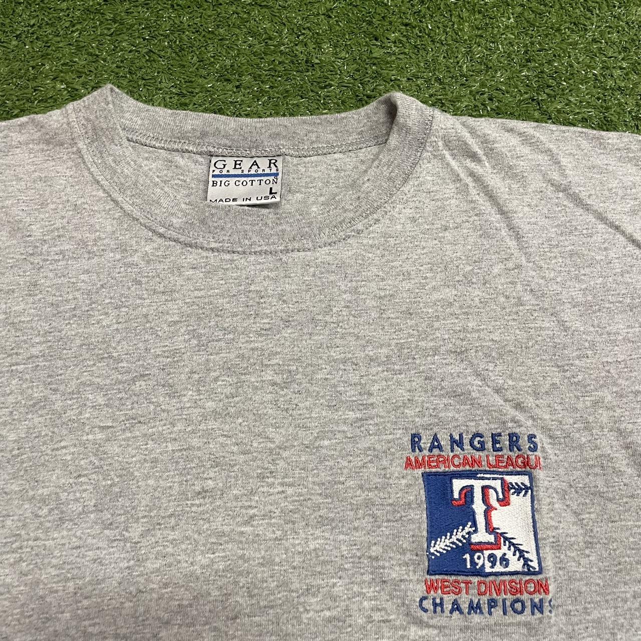 Vintage Texas Rangers Shirt Vintage grey Texas - Depop