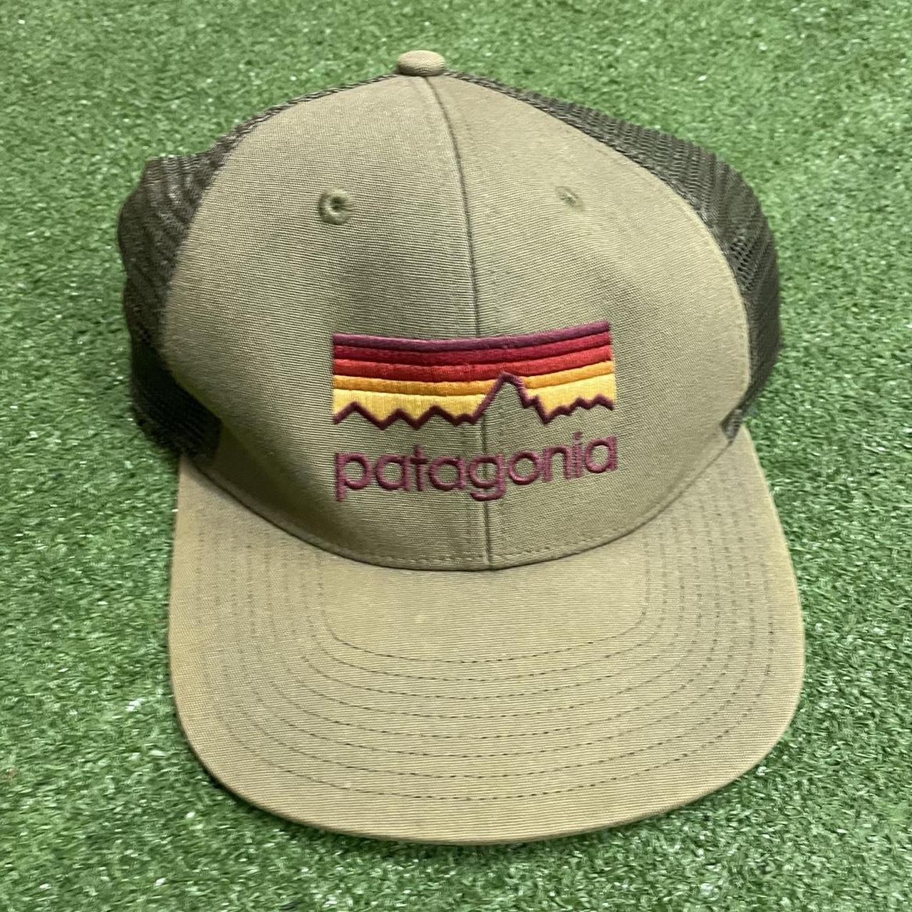 Patagonia Men's Green Hat Depop