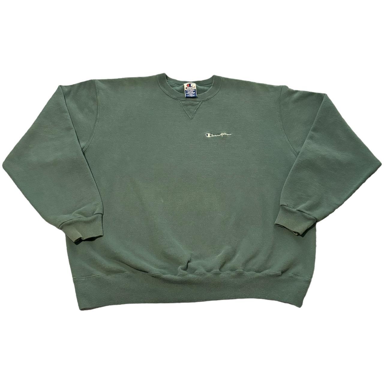 Vintage Champion Crewneck Size XXL, Mid 90s | Depop