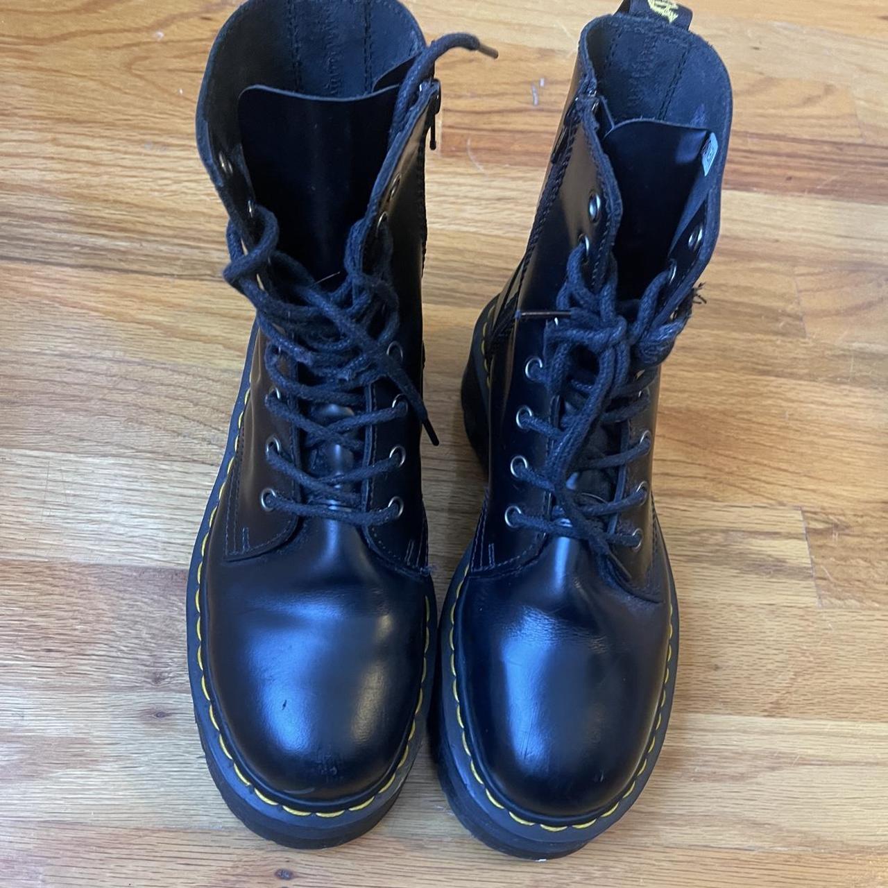Doc Martens Jason Platform Boot Women’s Size 8 - Depop