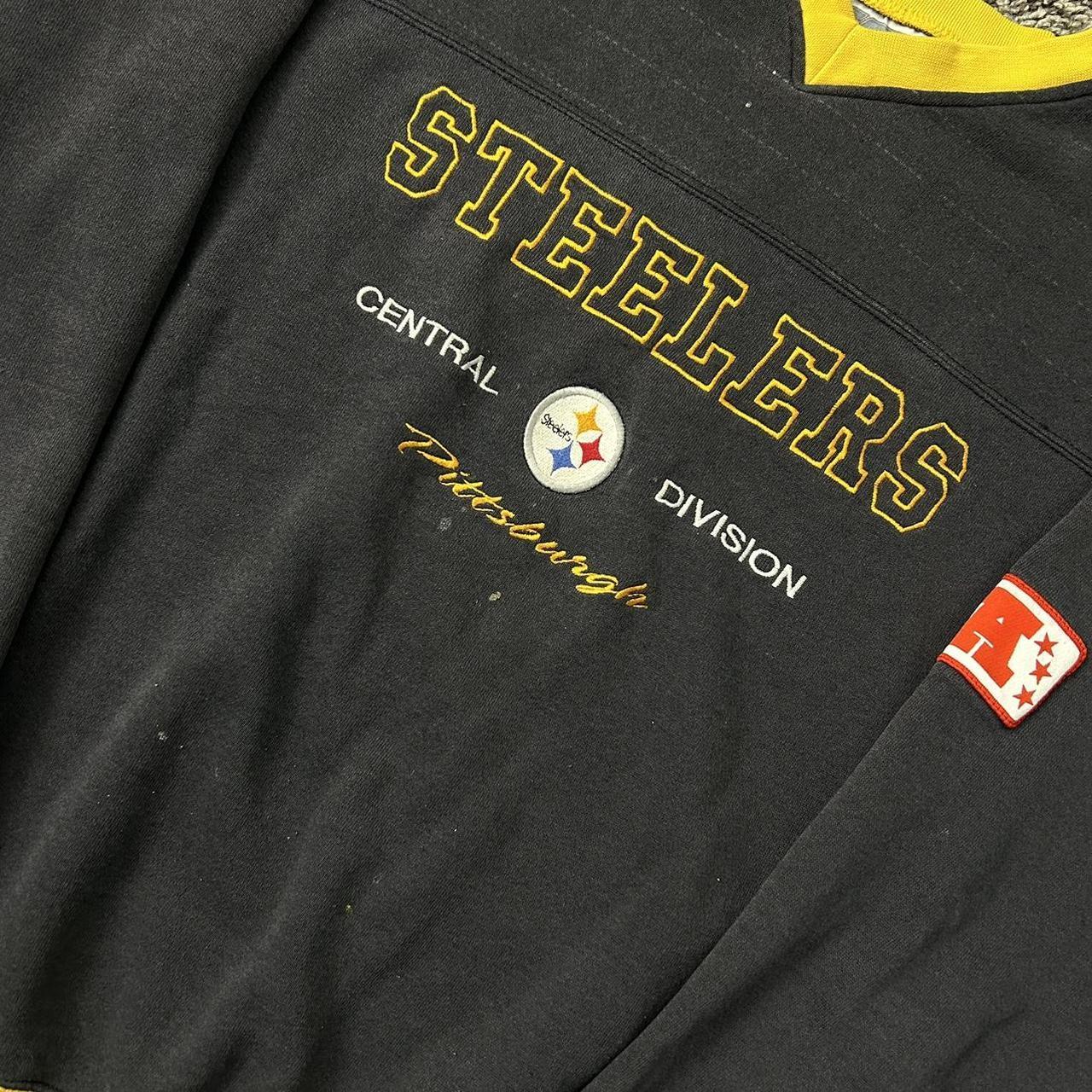 Vintage Pittsburgh Steelers big spell out sweatshirt - Depop