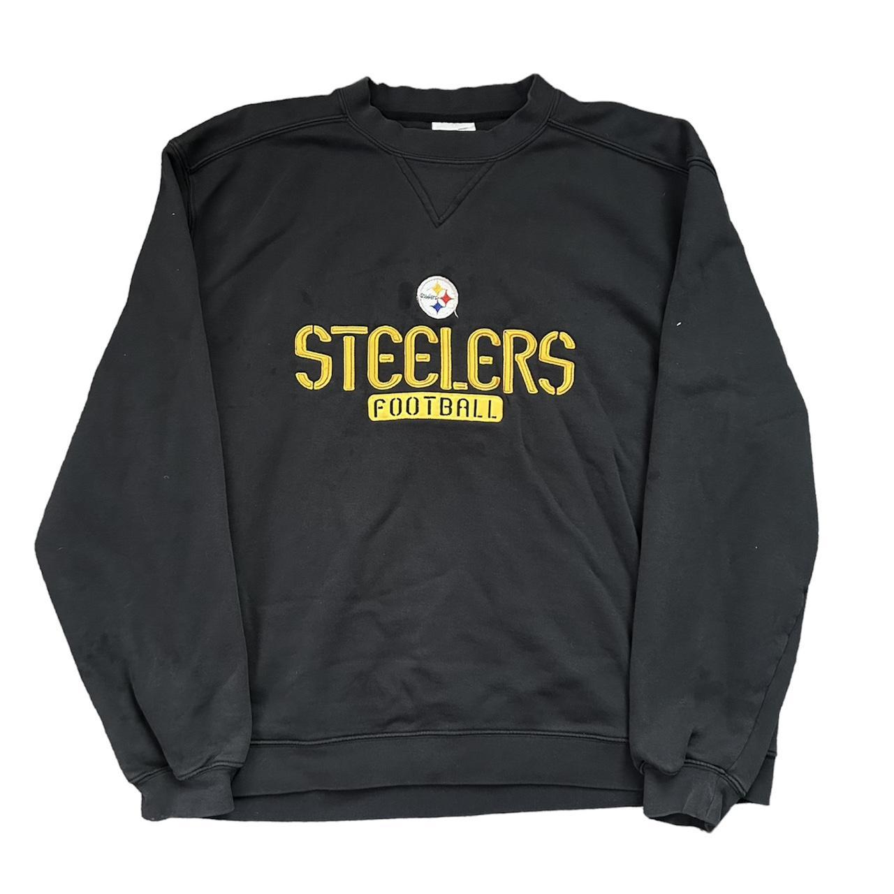 Vintage NFL Pittsburgh Steelers Hoodie Sweatshirt - Depop