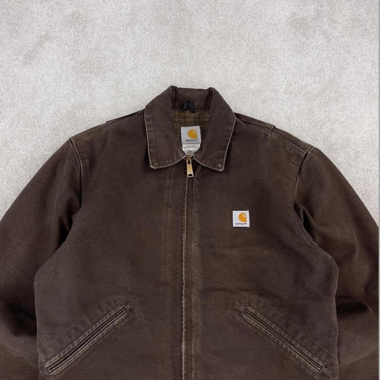 Carhartt Detroit jacket Made in USA 100% Authentic... - Depop