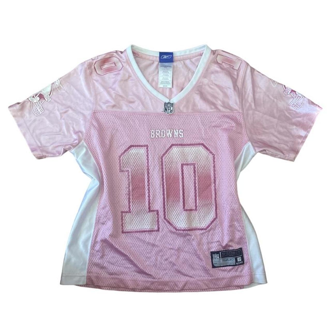 pink soccer jersey