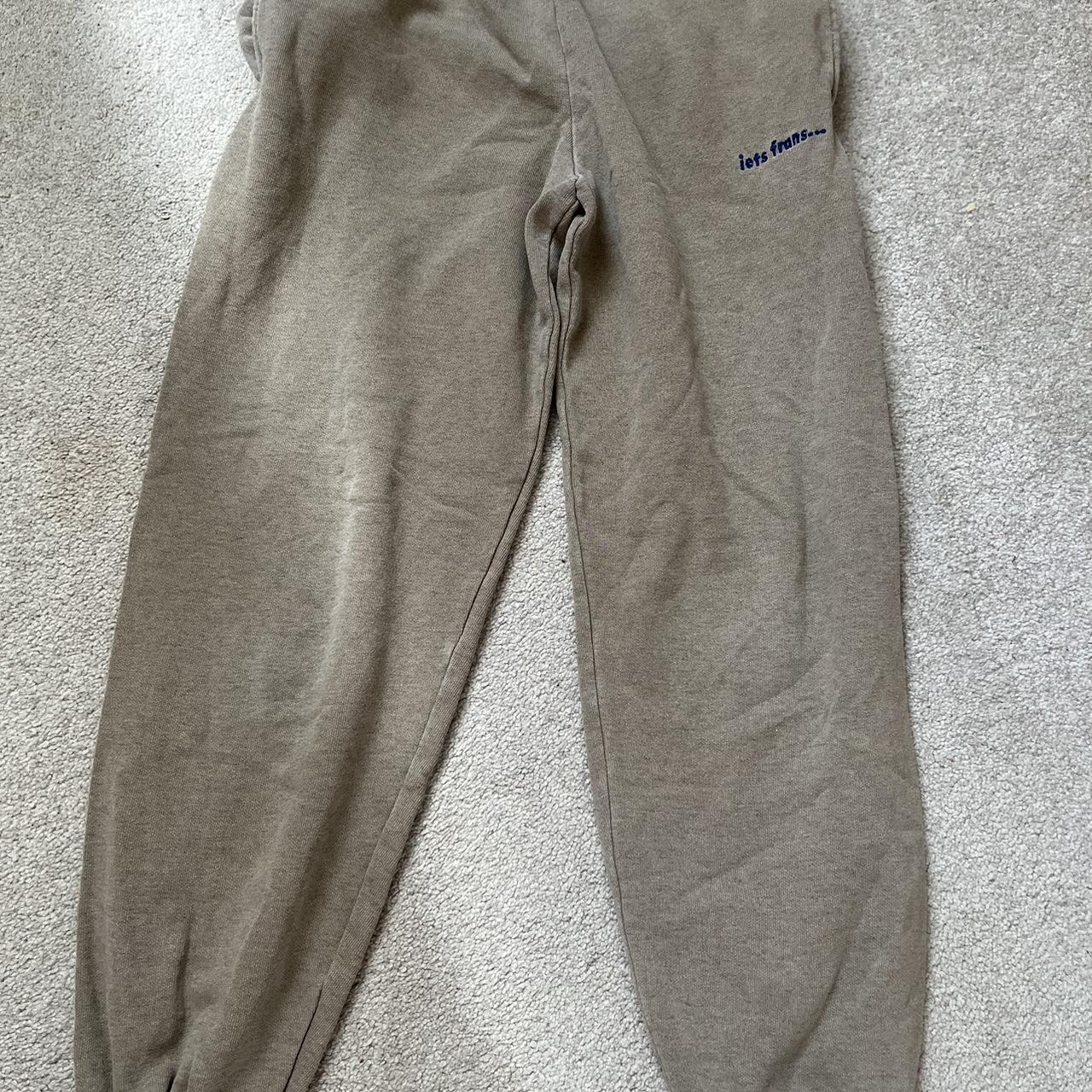 zara camel joggers