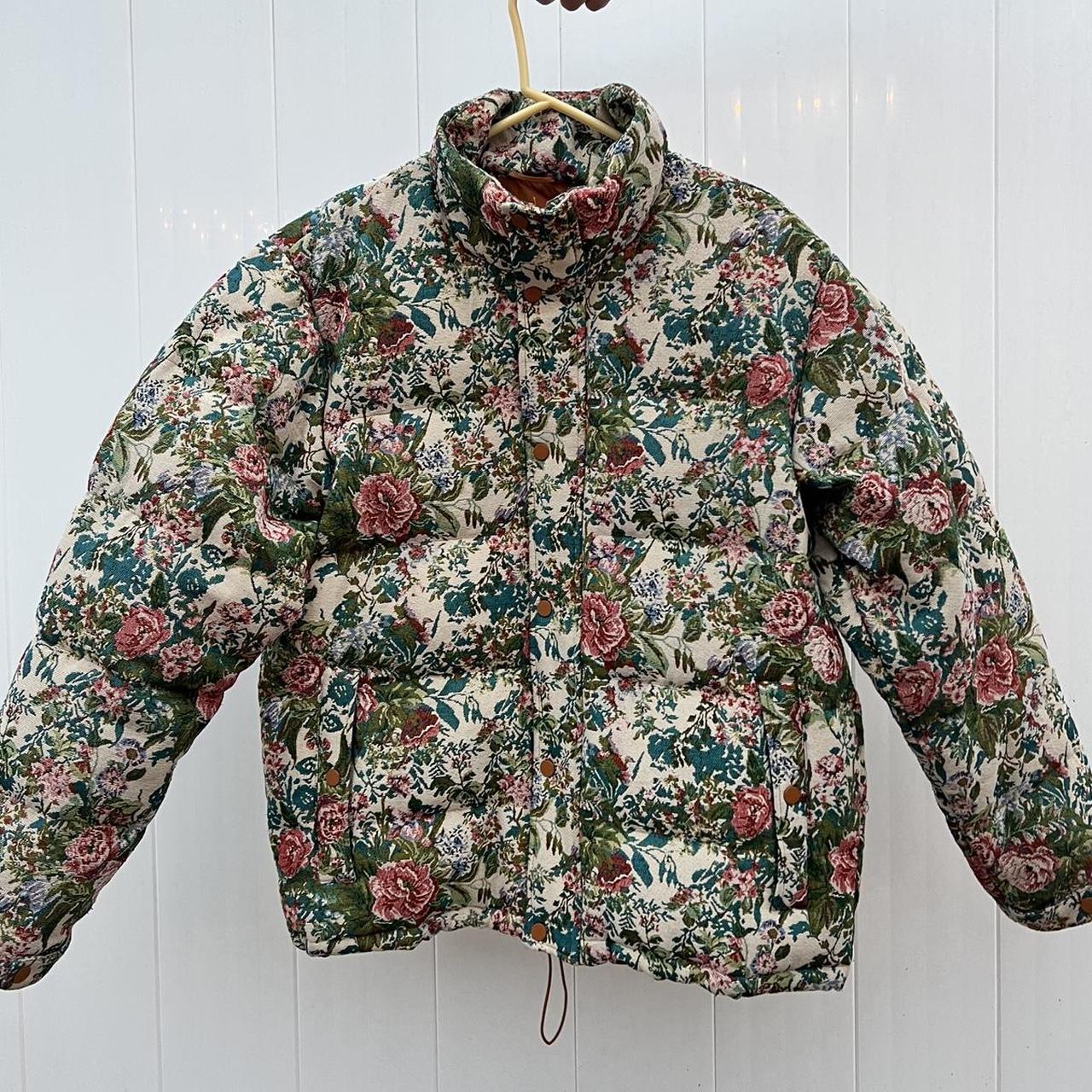 希少サイズgolf wang flower down jacket着丈72