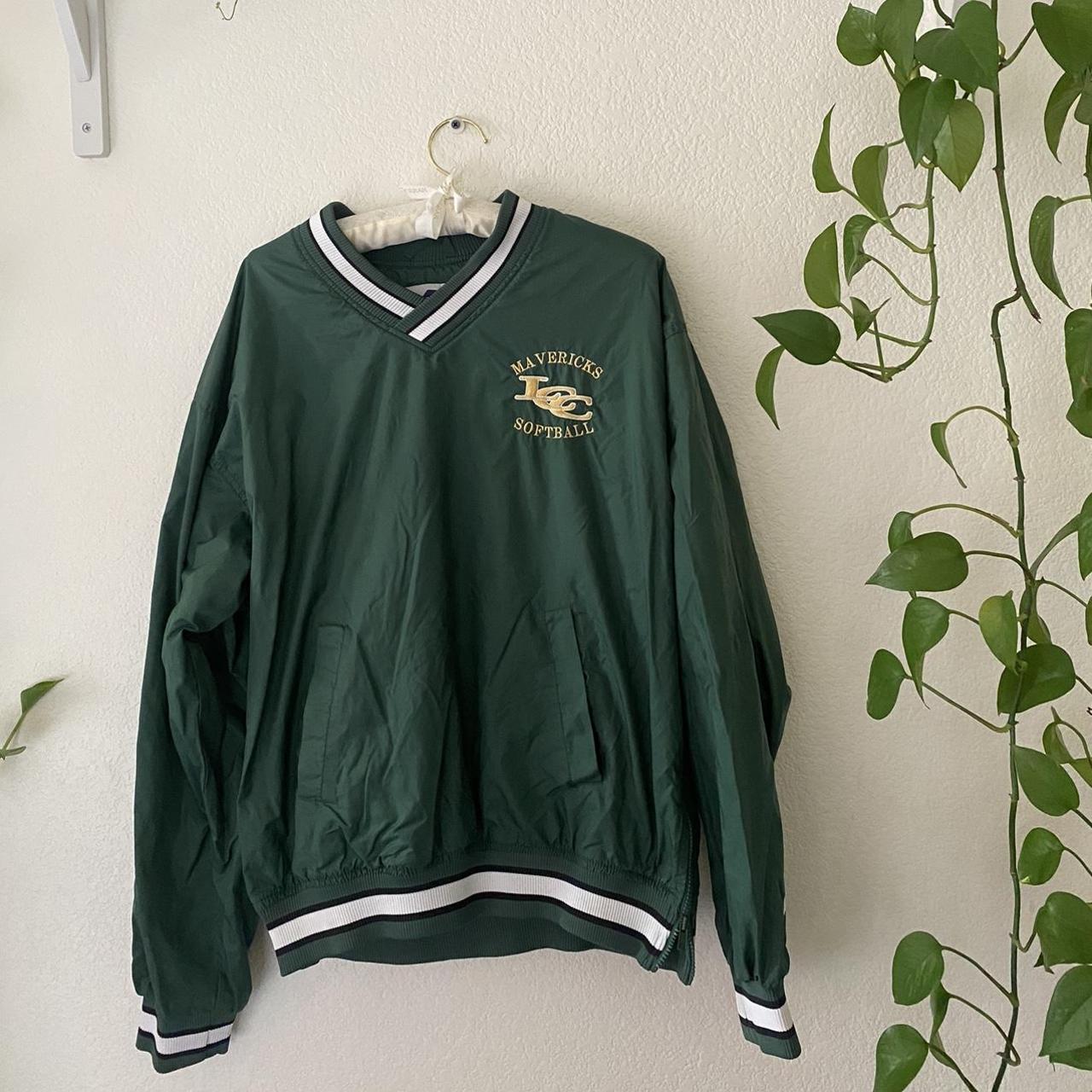 Green Varsity Windbreaker The brand is East Bay.... - Depop