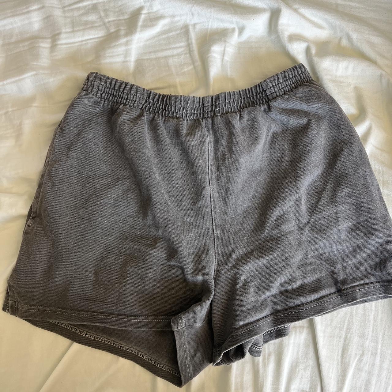 Brandy Melville sweatshorts. The seams ripped so... - Depop