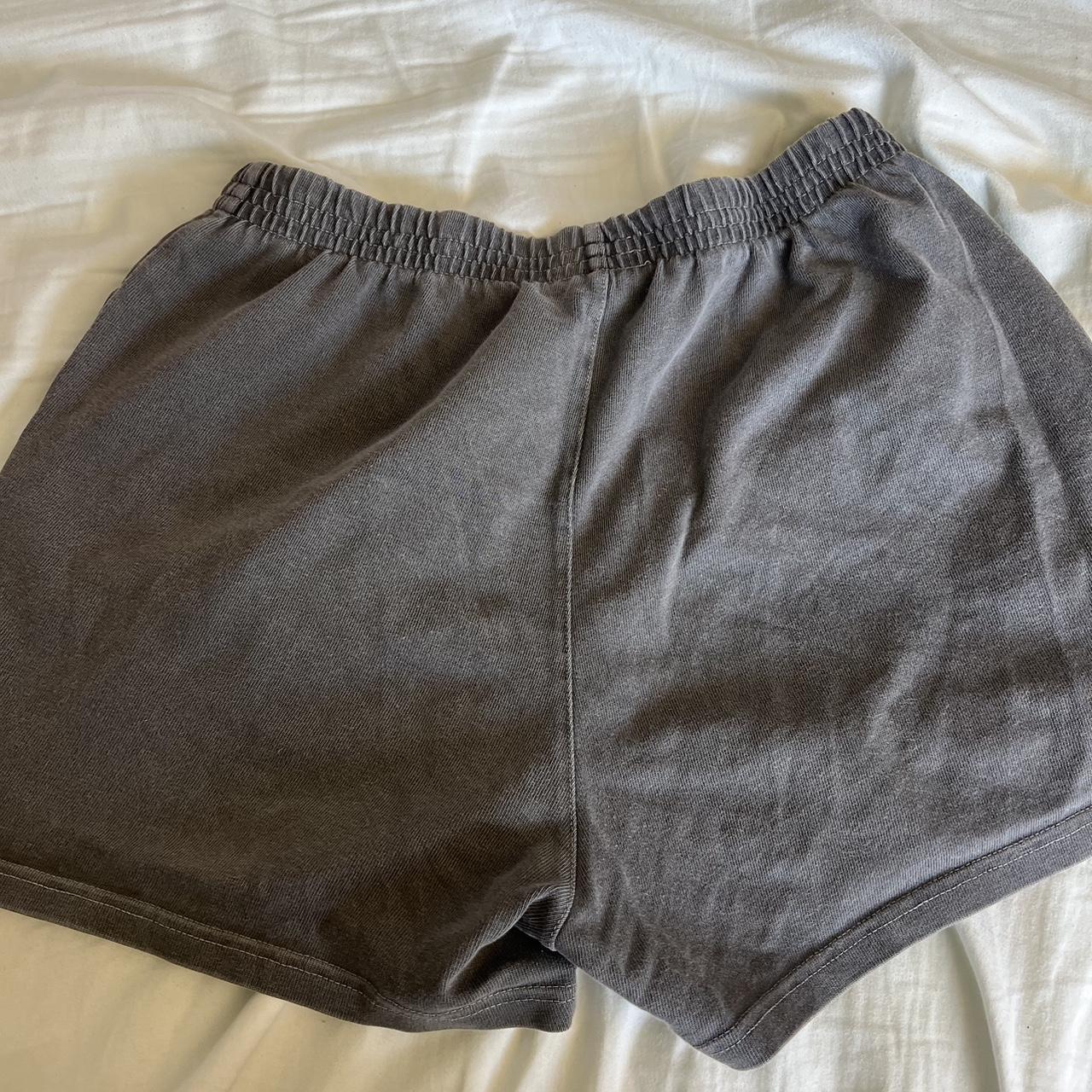 Brandy Melville sweatshorts. The seams ripped so... - Depop