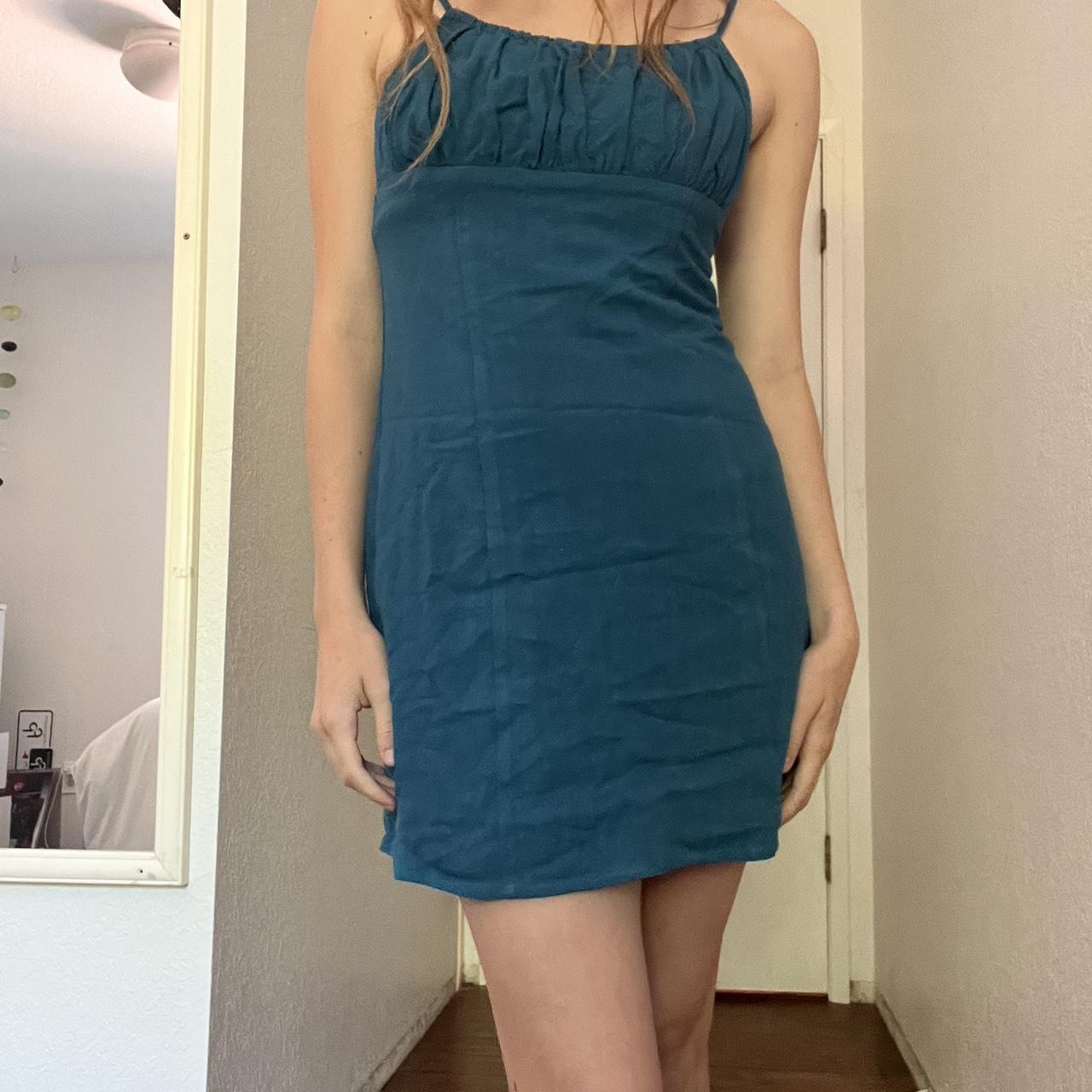 Dark teal clearance summer dress