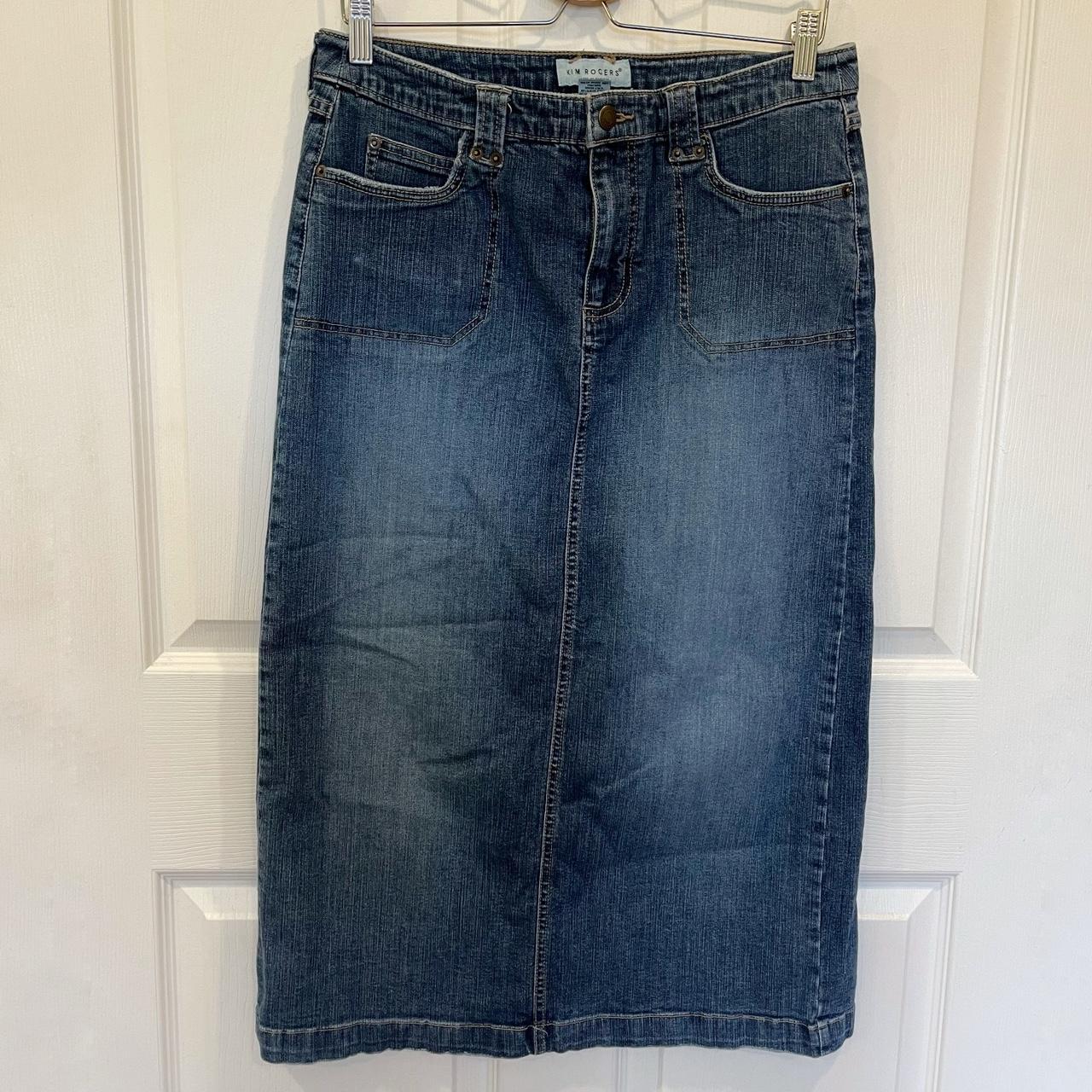 Kim rogers denim store skirts