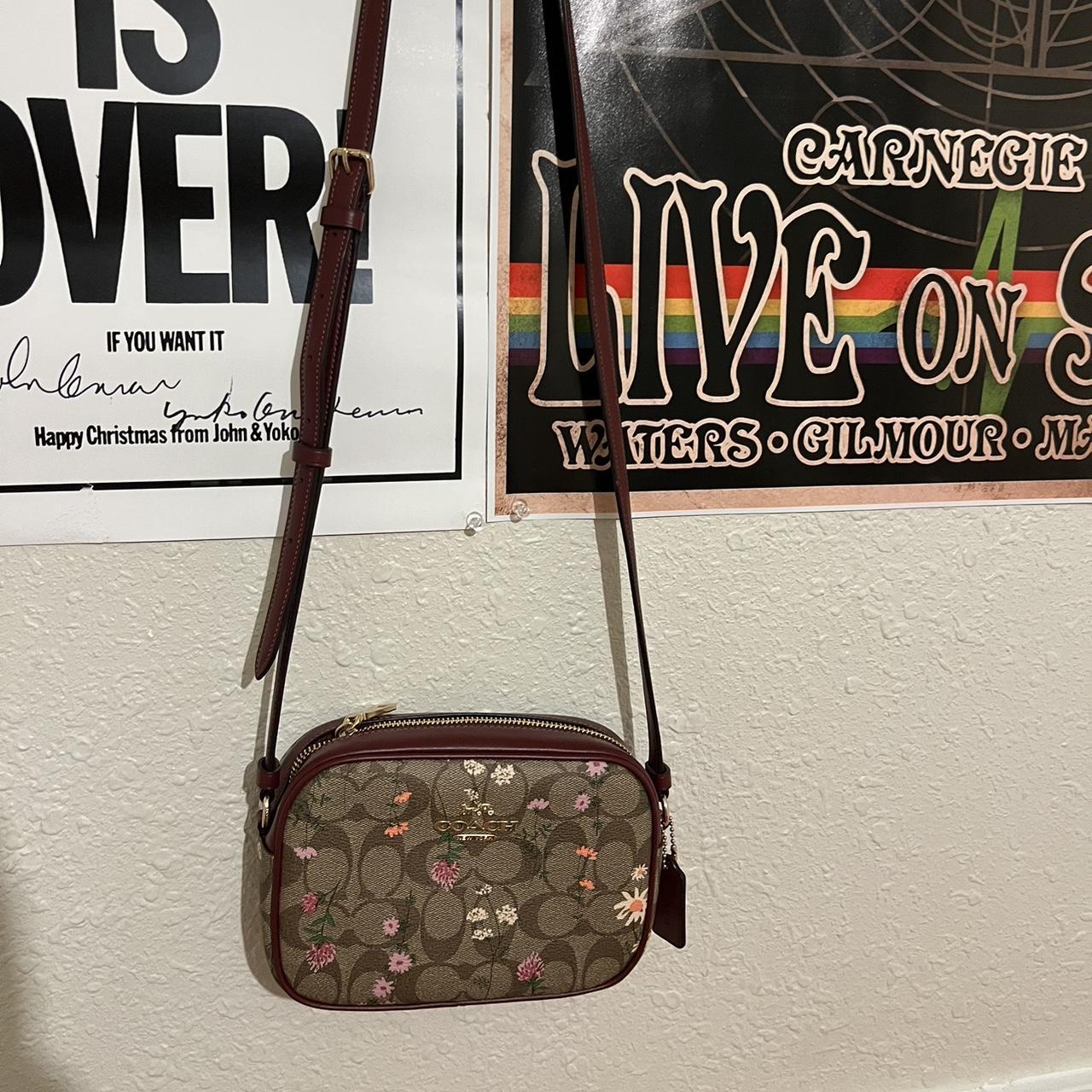 COACH Jes Crossbody Bag In Signature Canvas With Heart Floral Print