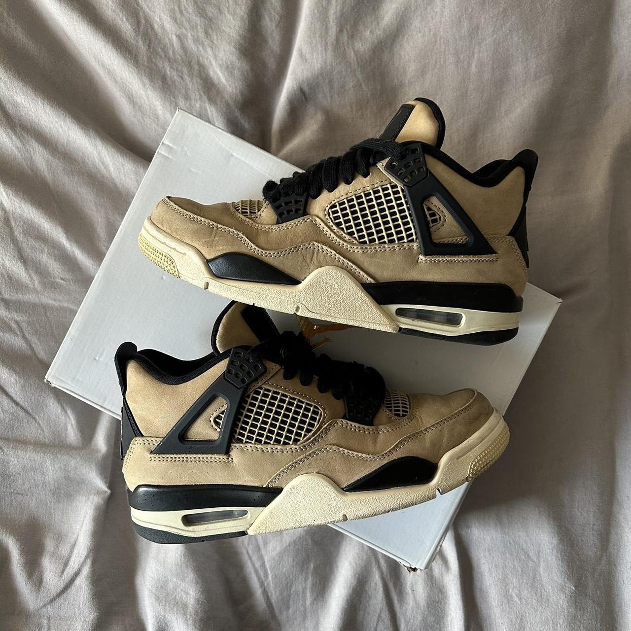 Women's air Jordan 4 retro mushroom Us womens 7/... - Depop