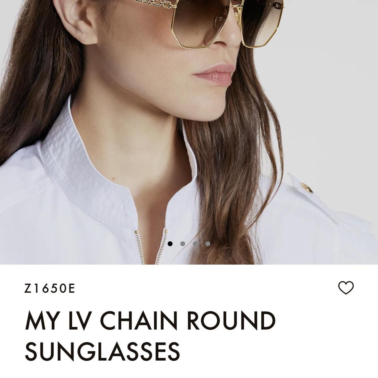 Brand New Louis Vuitton Gold Sunglasses - Perfect - Depop