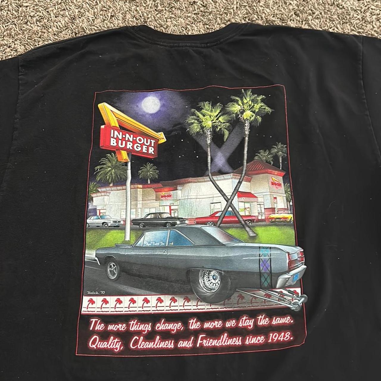 In-n-Out Las Vegas Burger shirt. Size L. In great... - Depop