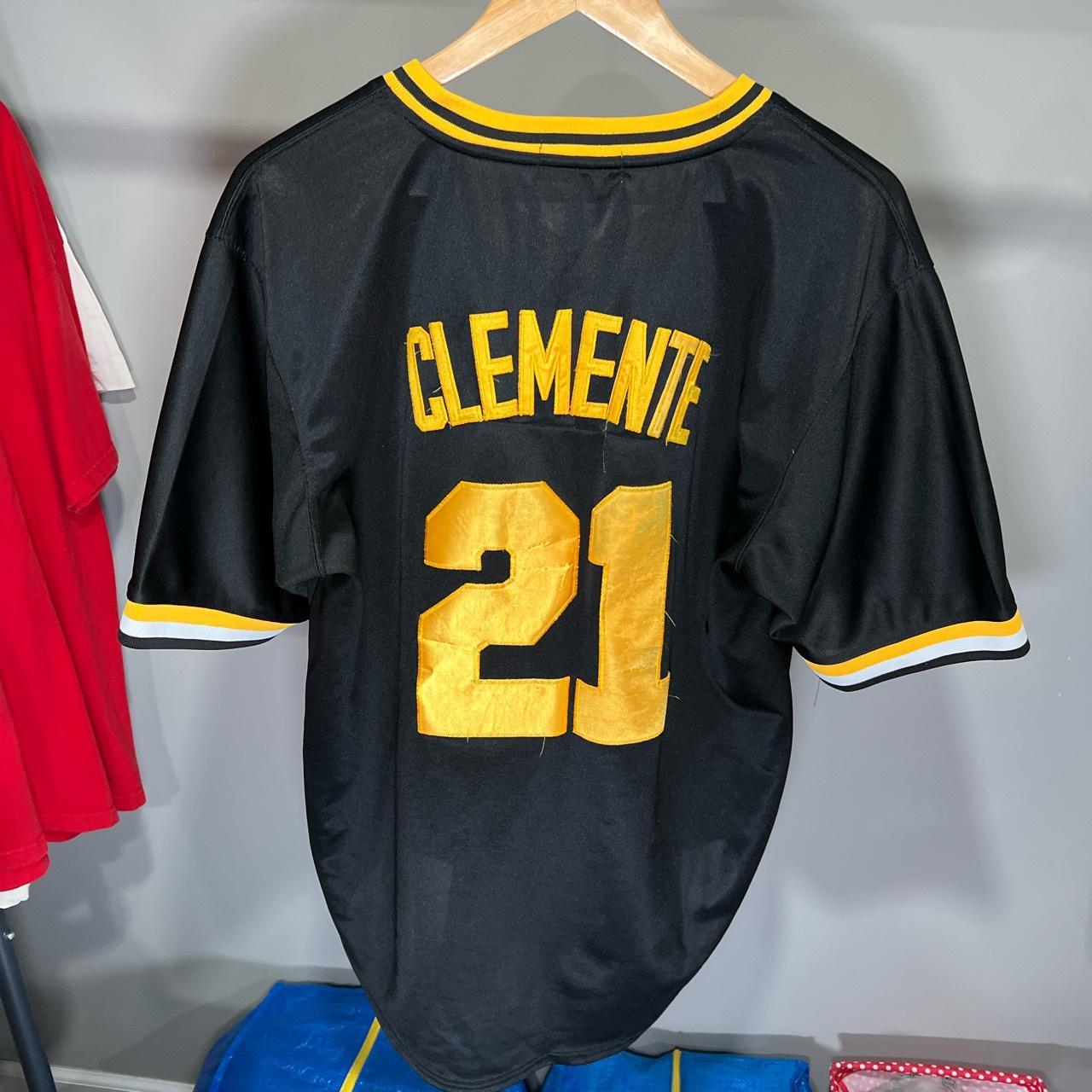 VTG Mitchell & Ness 1971 Pittsburgh Pirates Roberto Clemente 21 Jersey Size  50