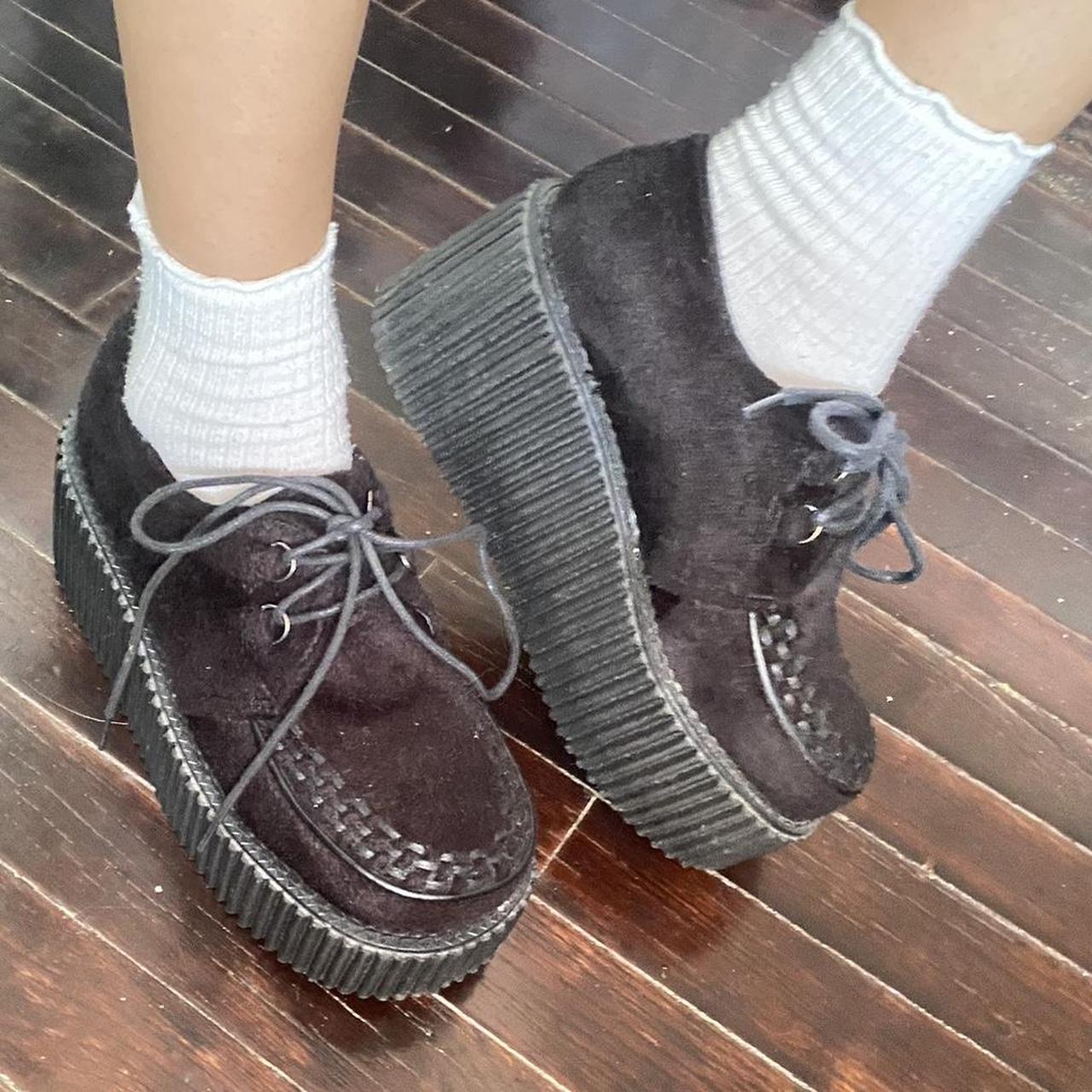 BLACK DEMONIA CREEPER 202 Repop Size 7!!! Depop