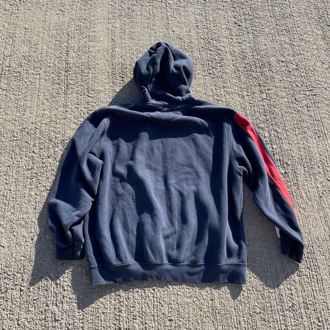 Nike Men's Red and Blue Sweatshirt | Depop