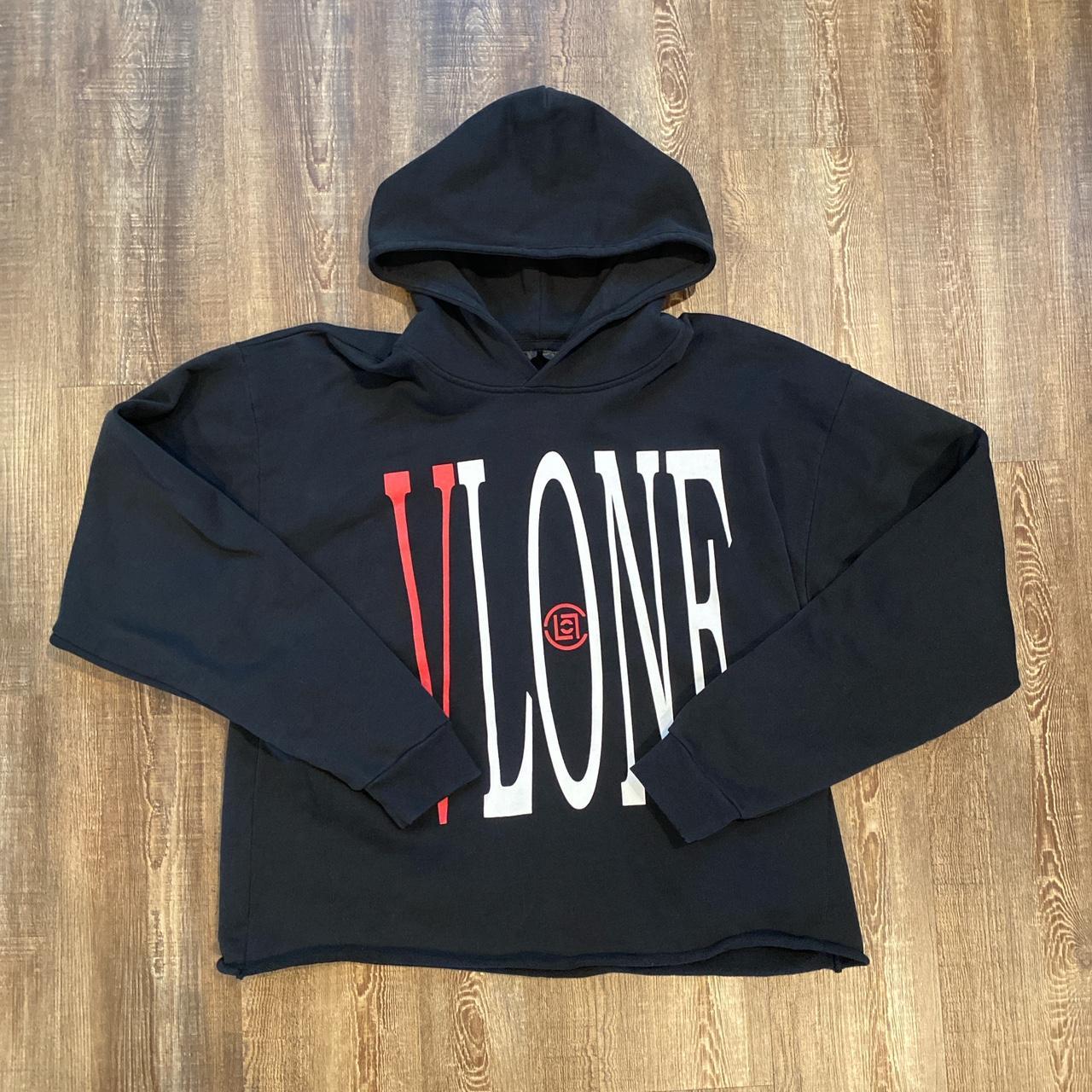 VLONE x CLOT BLACK DRAGON HOODIE Depop