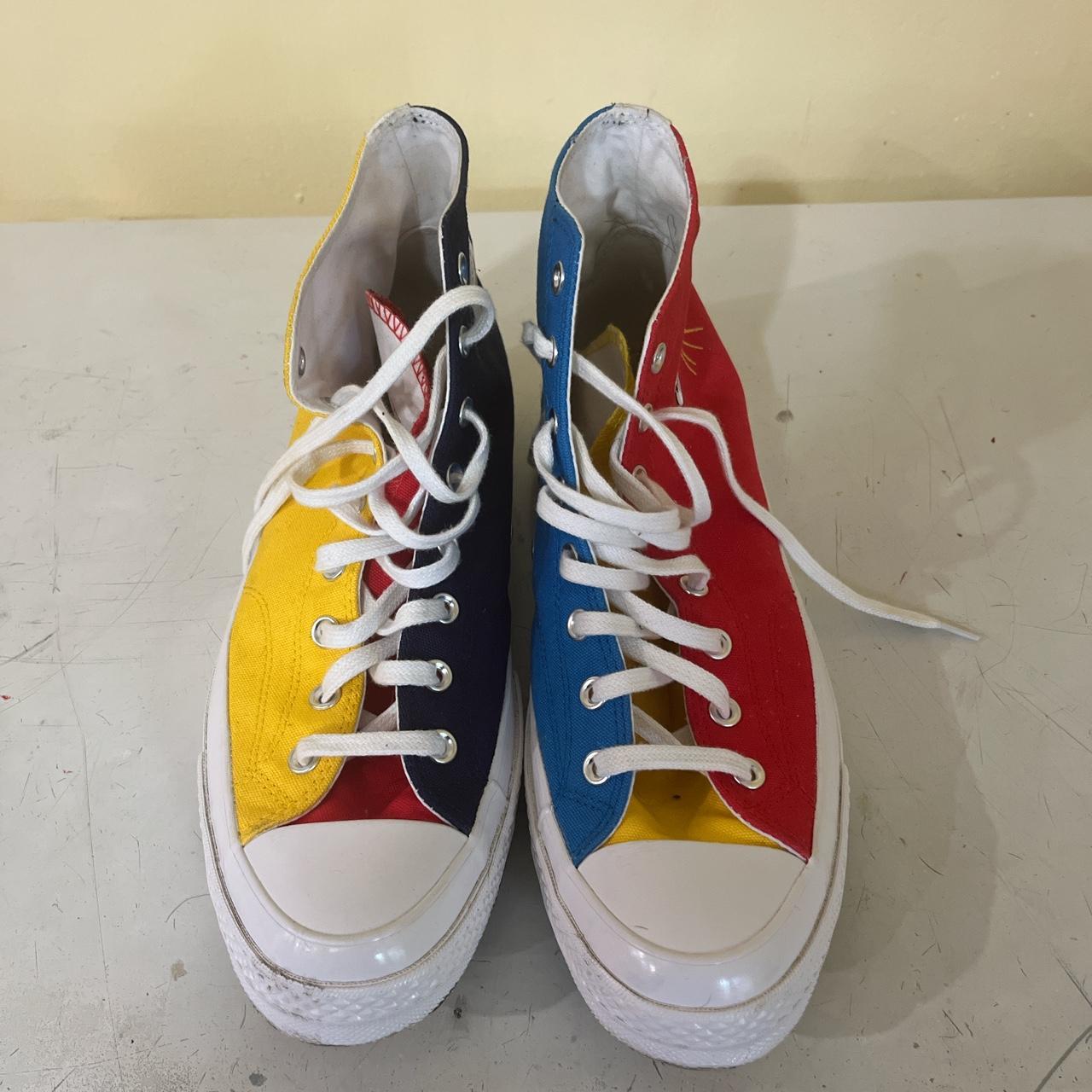 Used Golf Wang Converse, Size 12 The bottom of the... - Depop