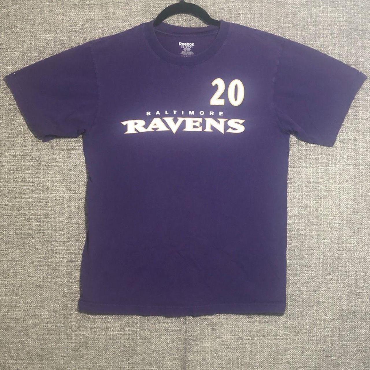 Baltimore Ravens Shirt Mens Medium Reebok Distressed - Depop