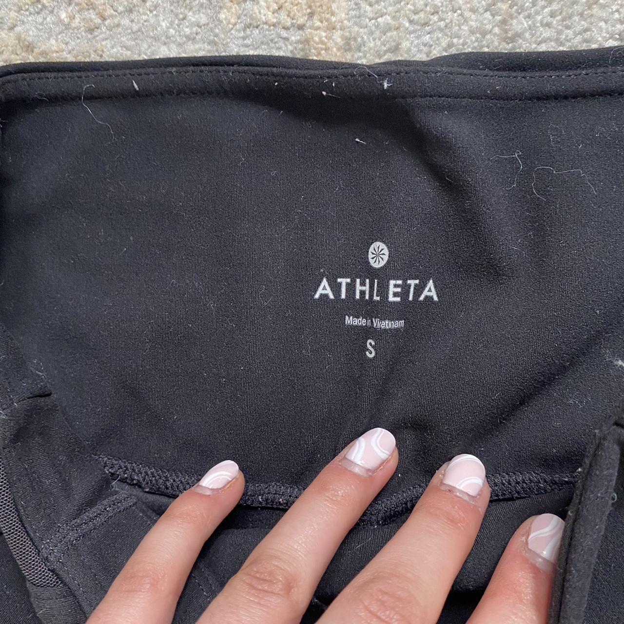 Athleta Women's Black Leggings Depop