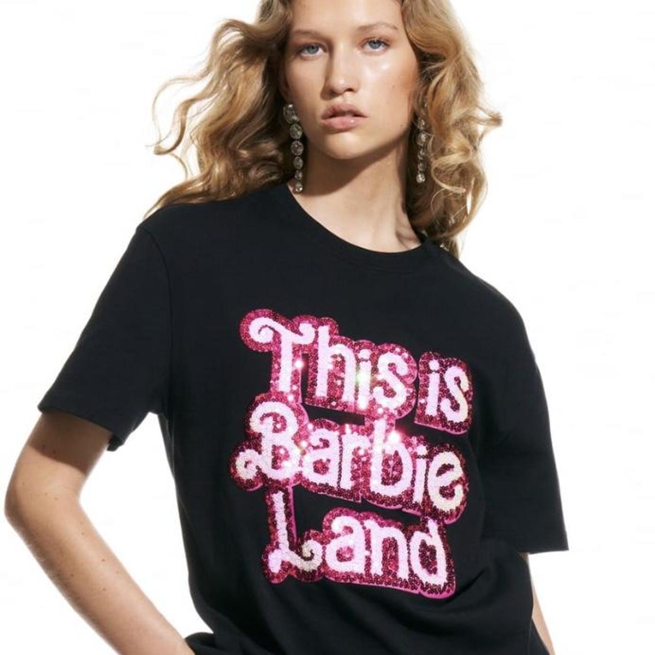 Barbie X Zara collab shirt sold out in store and... - Depop